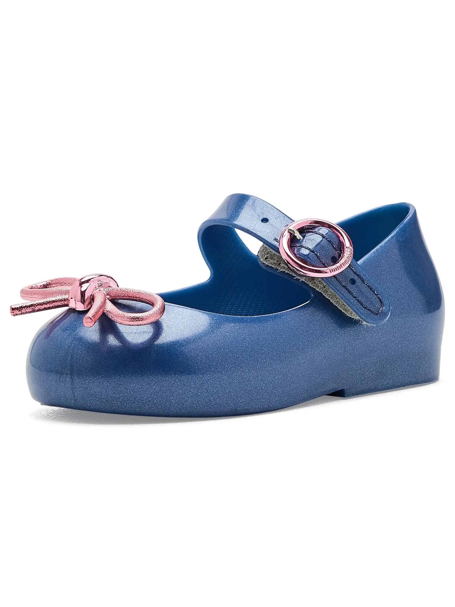 Балетки Sweet Love Chrome (для малышей и маленьких детей) Mini Melissa — изображение 1 из 4, синий/розовый