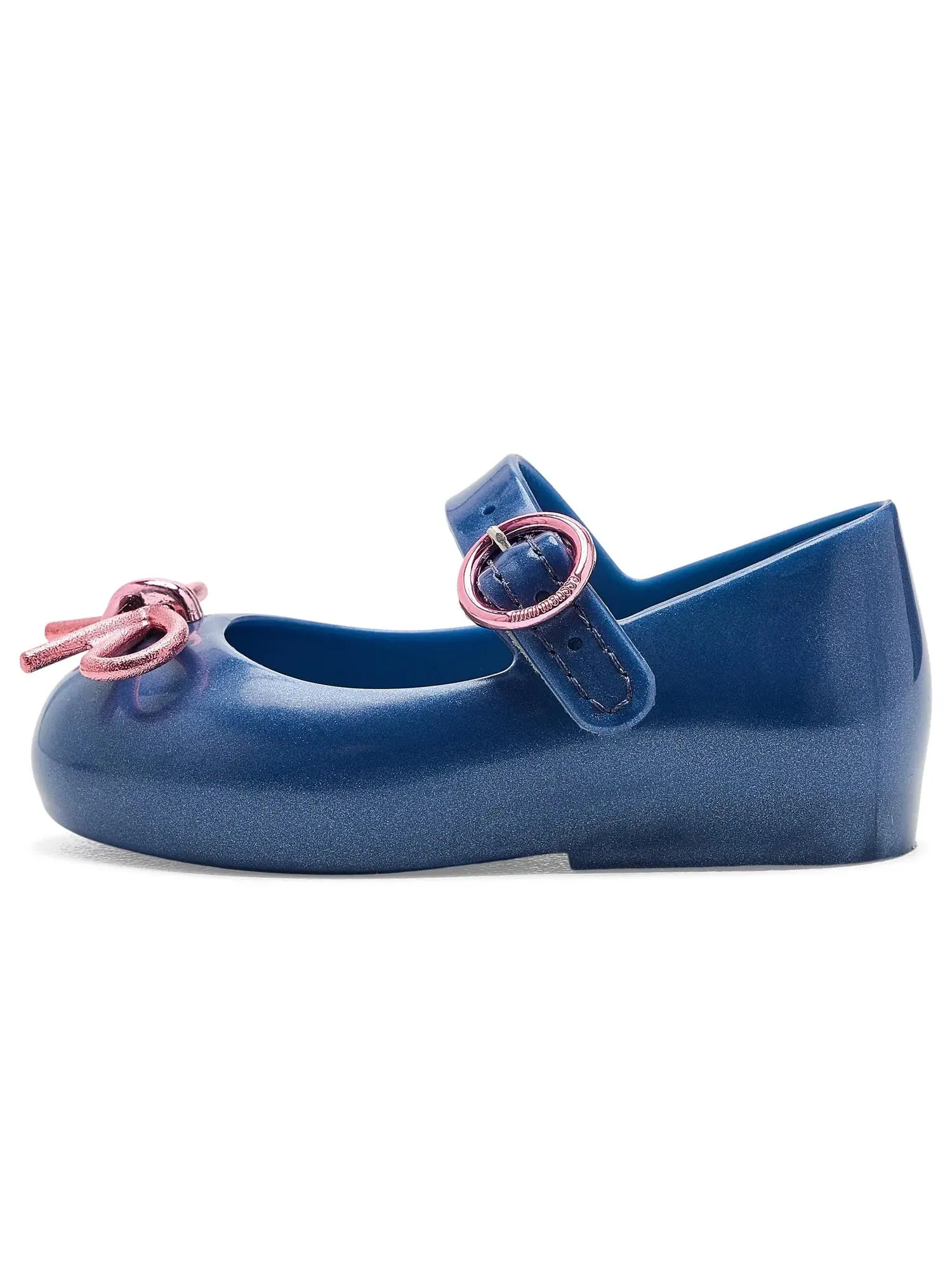 Балетки Sweet Love Chrome (для малышей и маленьких детей) Mini Melissa — изображение 4 из 4, синий/розовый