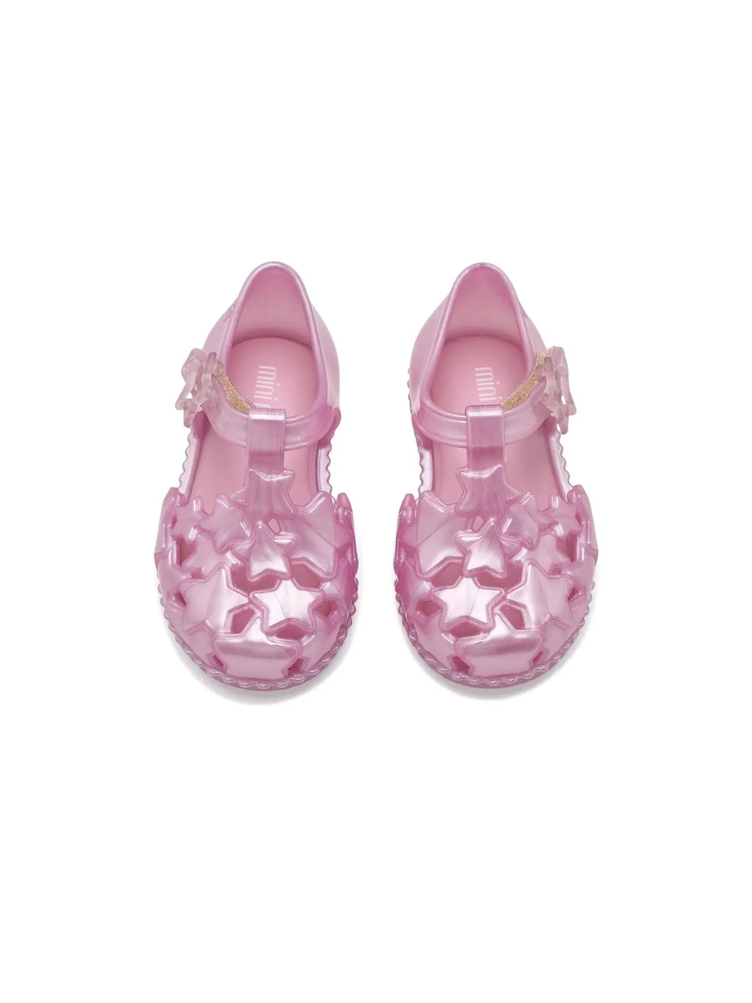 Сандалии Starry (для малышей и маленьких детей) Mini Melissa — изображение 2 из 4, розовый