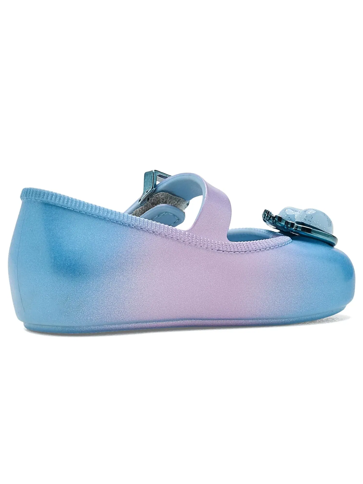 Балетки Soft Ballerina Princess (для малышей и маленьких детей) Mini Melissa — изображение 3 из 4, металлик синий