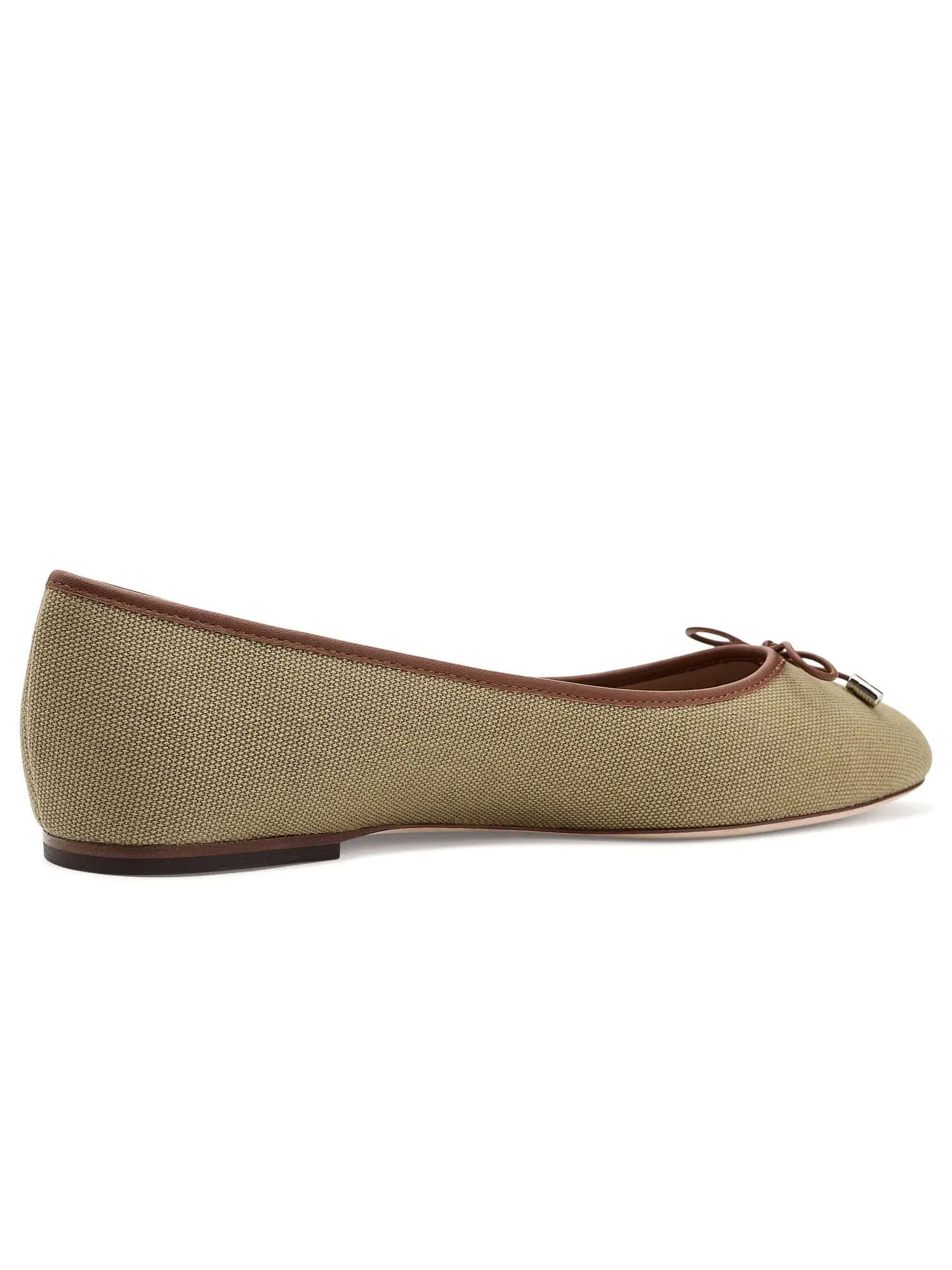 Балетки Jayna Washed Canvas Lauren Ralph Lauren — изображение 3 из 4, светлый/бежевый