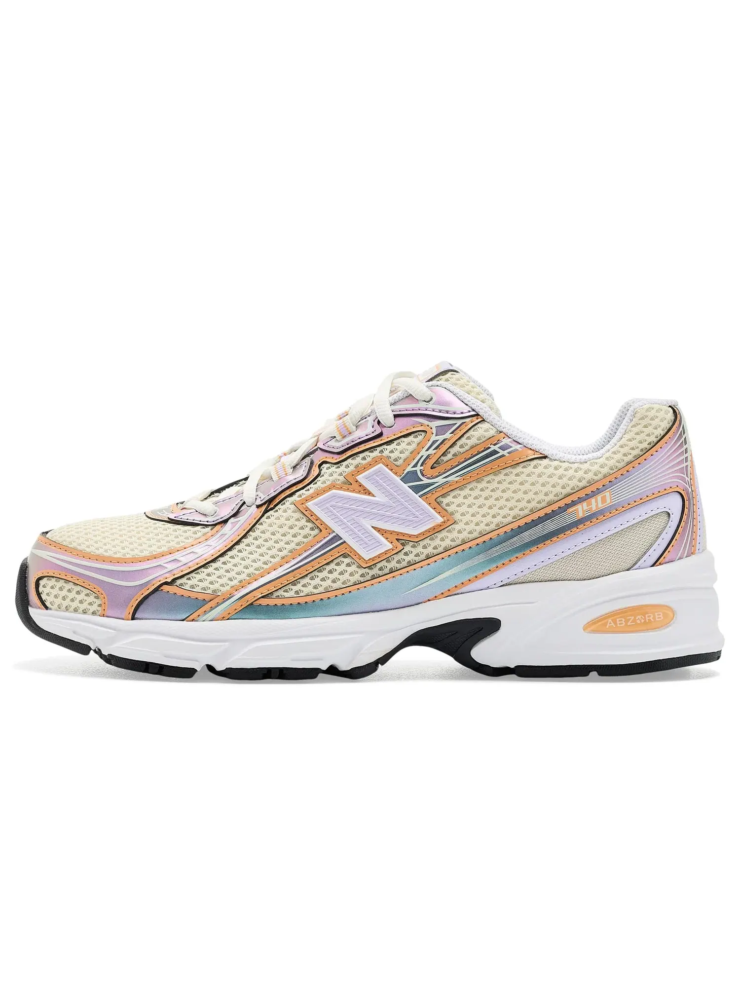 Кроссовки 740 New Balance Classics — изображение 4 из 4, фиолетовый