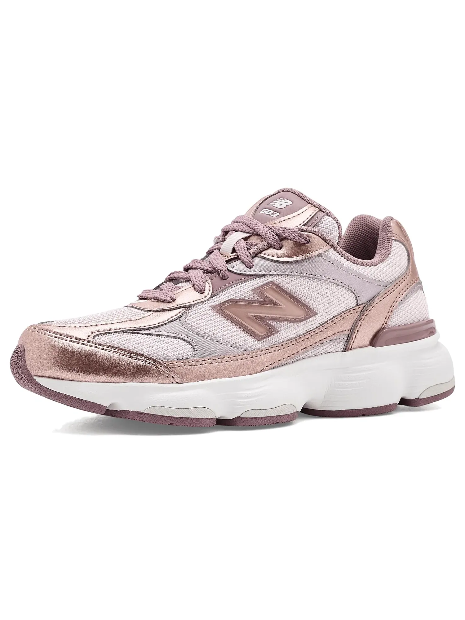 Кроссовки 603 New Balance Classics — изображение 1 из 4, розовый/розовый металлик