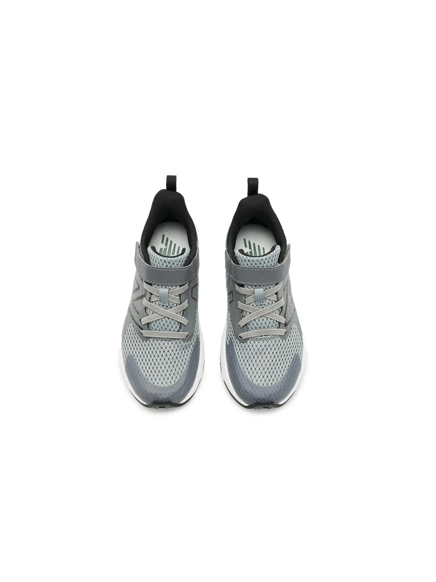 Кроссовки Rave Run Hook-and-Loop (для маленьких детей) New Balance Kids — изображение 2 из 4, серый