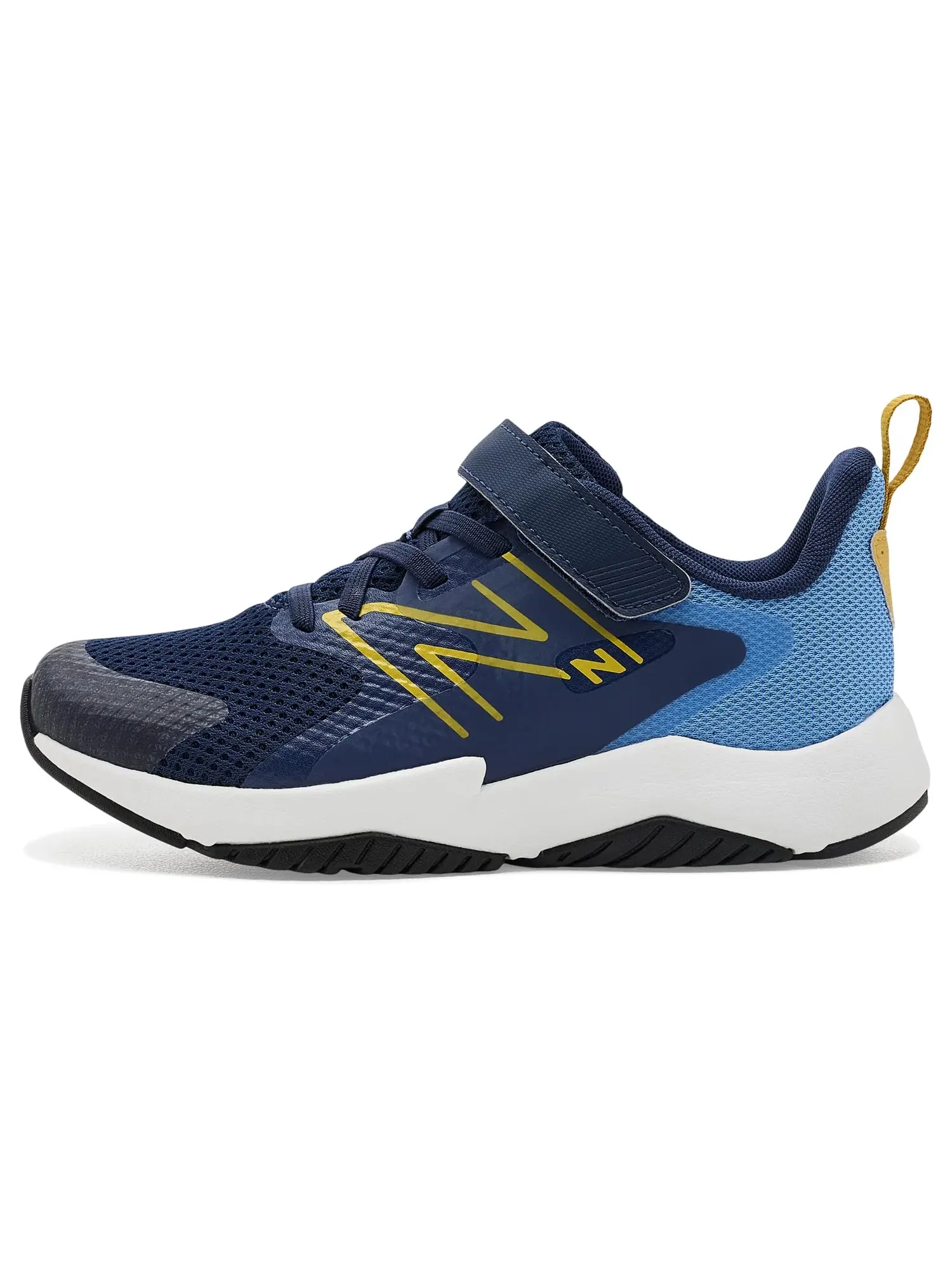 Кроссовки Rave Run Hook-and-Loop (для маленьких детей) New Balance Kids — изображение 4 из 4, синий/темно-синий