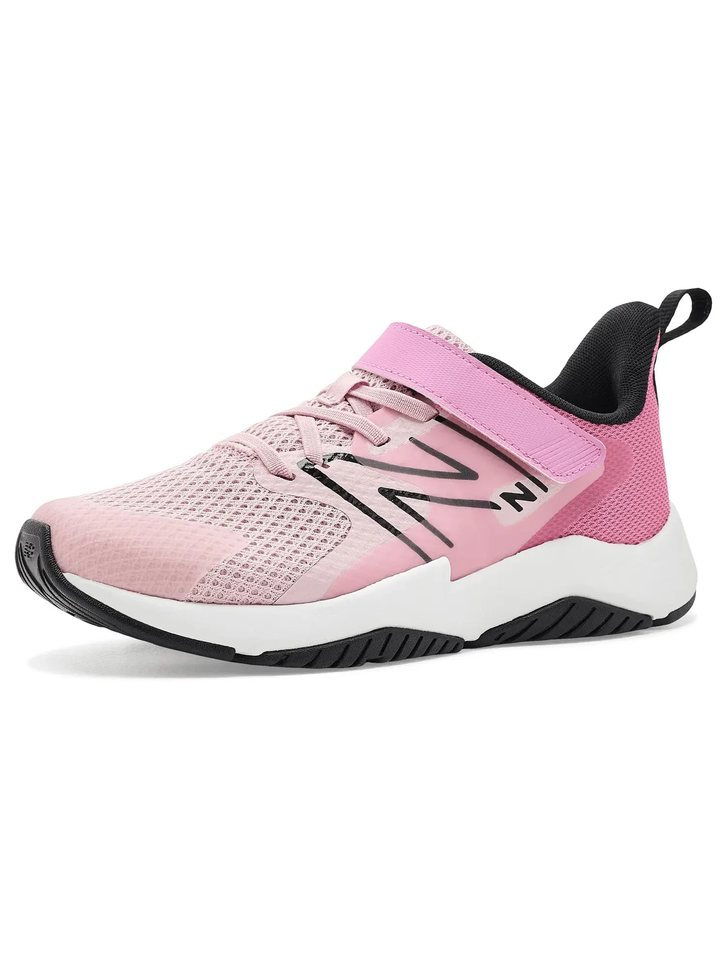 Кроссовки Rave Run Hook-and-Loop (для маленьких детей) New Balance Kids — изображение 1 из 4, розовый/розовый