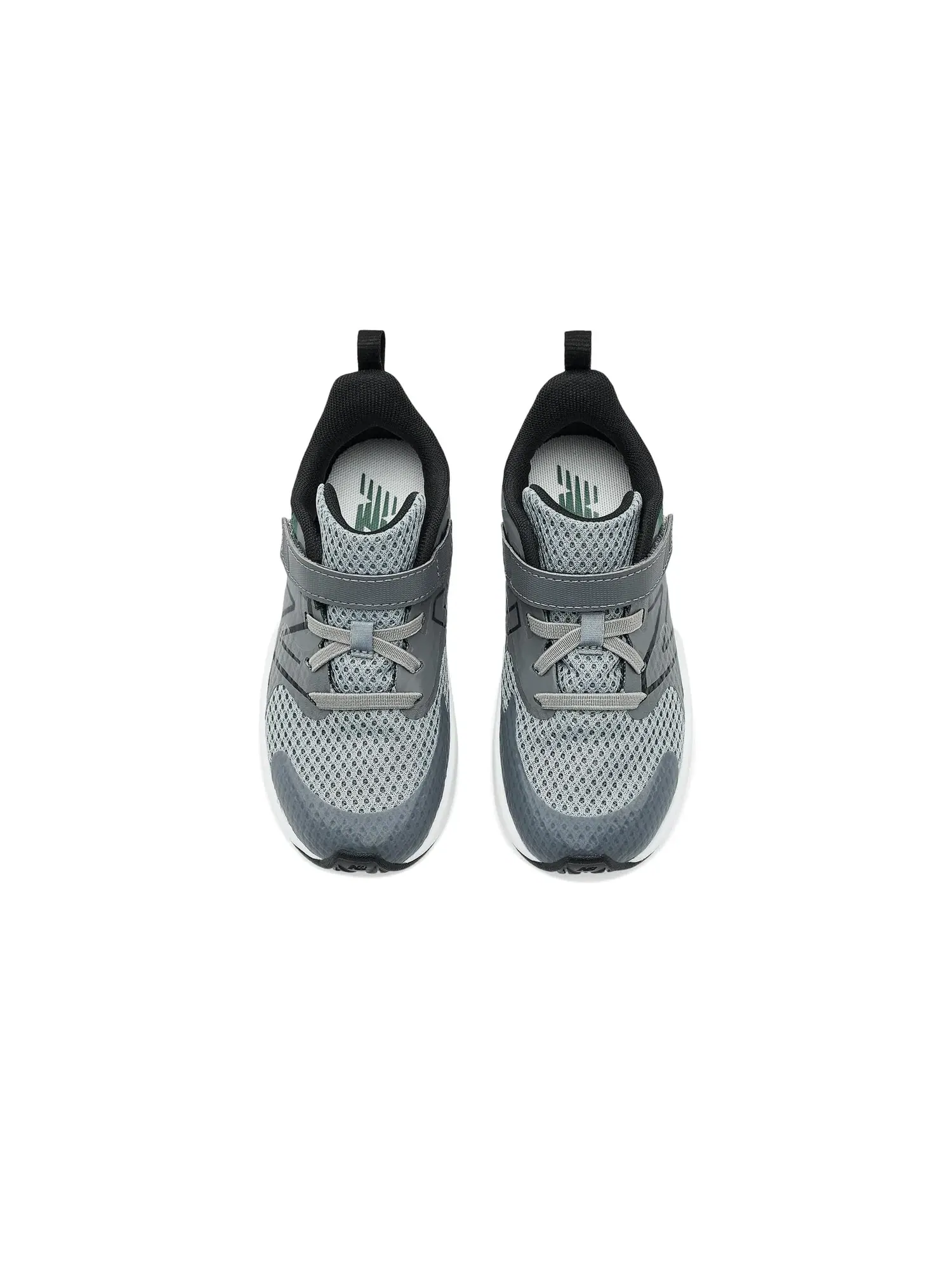 Кроссовки Rave Run Hook-And-Loop (для младенцев и малышей) New Balance Kids — изображение 2 из 4, серый