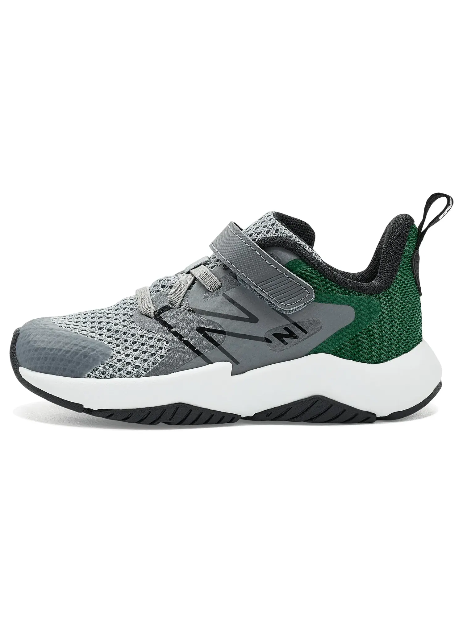 Кроссовки Rave Run Hook-And-Loop (для младенцев и малышей) New Balance Kids — изображение 4 из 4, серый