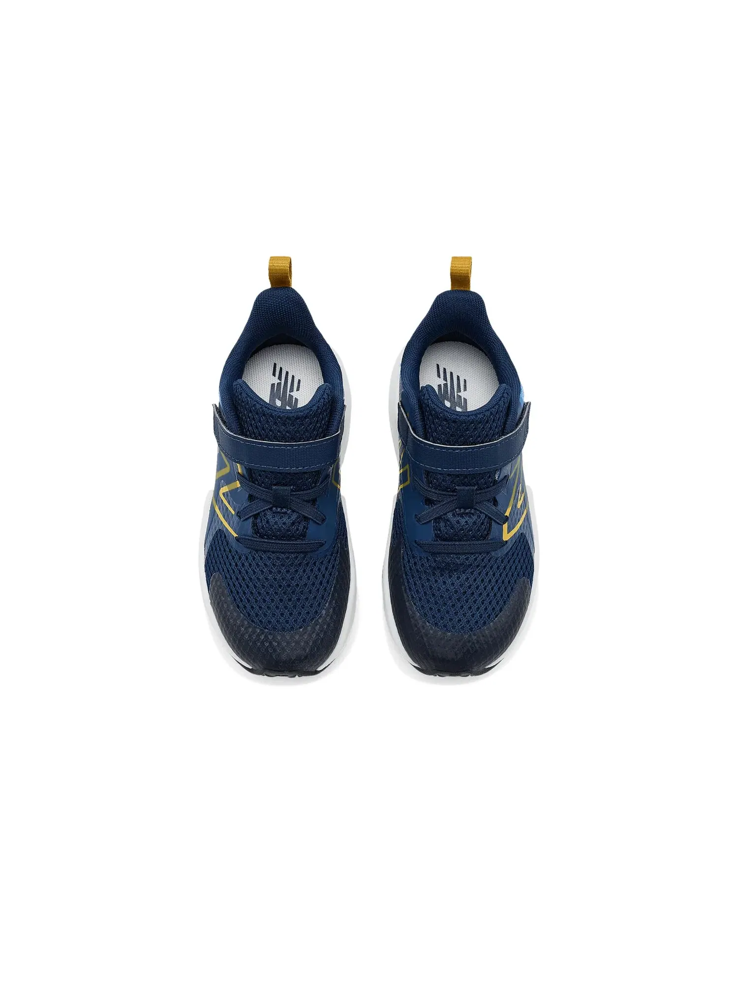 Кроссовки Rave Run Hook-And-Loop (для младенцев и малышей) New Balance Kids — изображение 2 из 4, синий/темно-синий