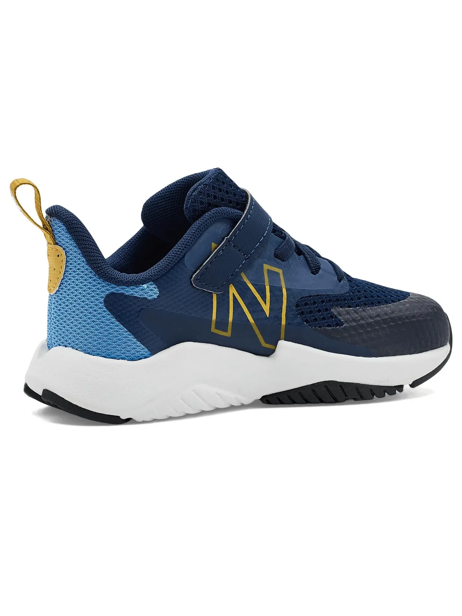 Кроссовки Rave Run Hook-And-Loop (для младенцев и малышей) New Balance Kids — изображение 3 из 4, синий/темно-синий