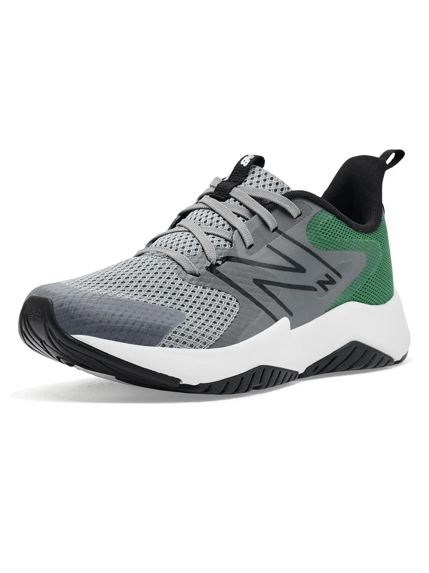 Кроссовки Rave Run Lace (для больших детей) New Balance Kids — изображение 1 из 4, серый