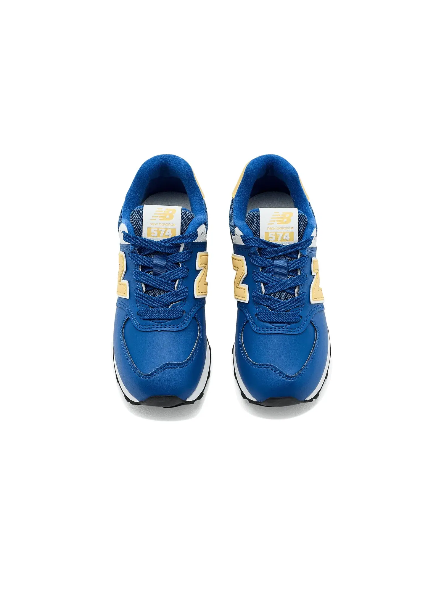 Кроссовки 574 Lace (для маленьких детей) New Balance Kids — изображение 2 из 4, синий