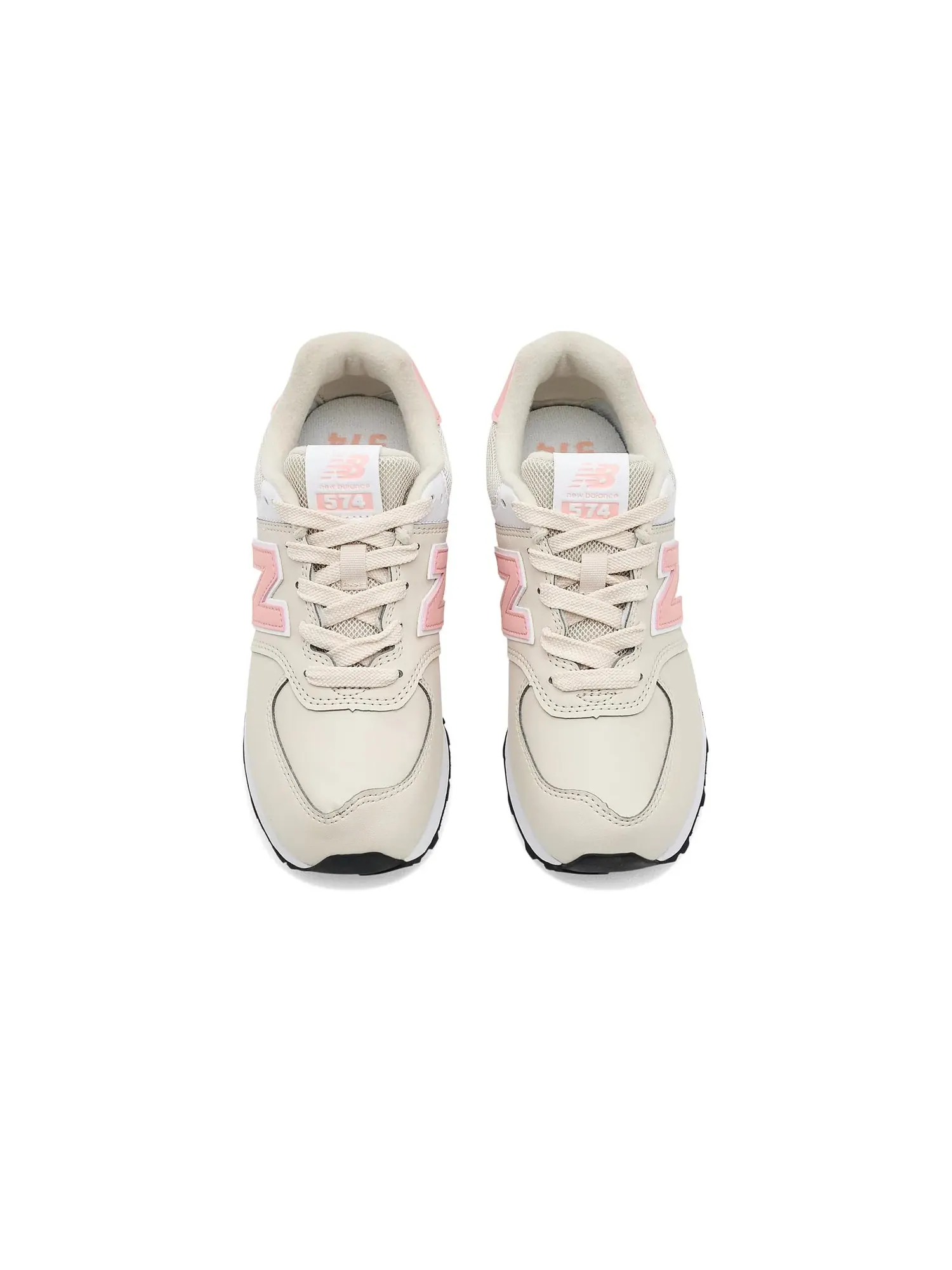 Кроссовки 574 Lace (для маленьких детей) New Balance Kids — изображение 2 из 4, розовый