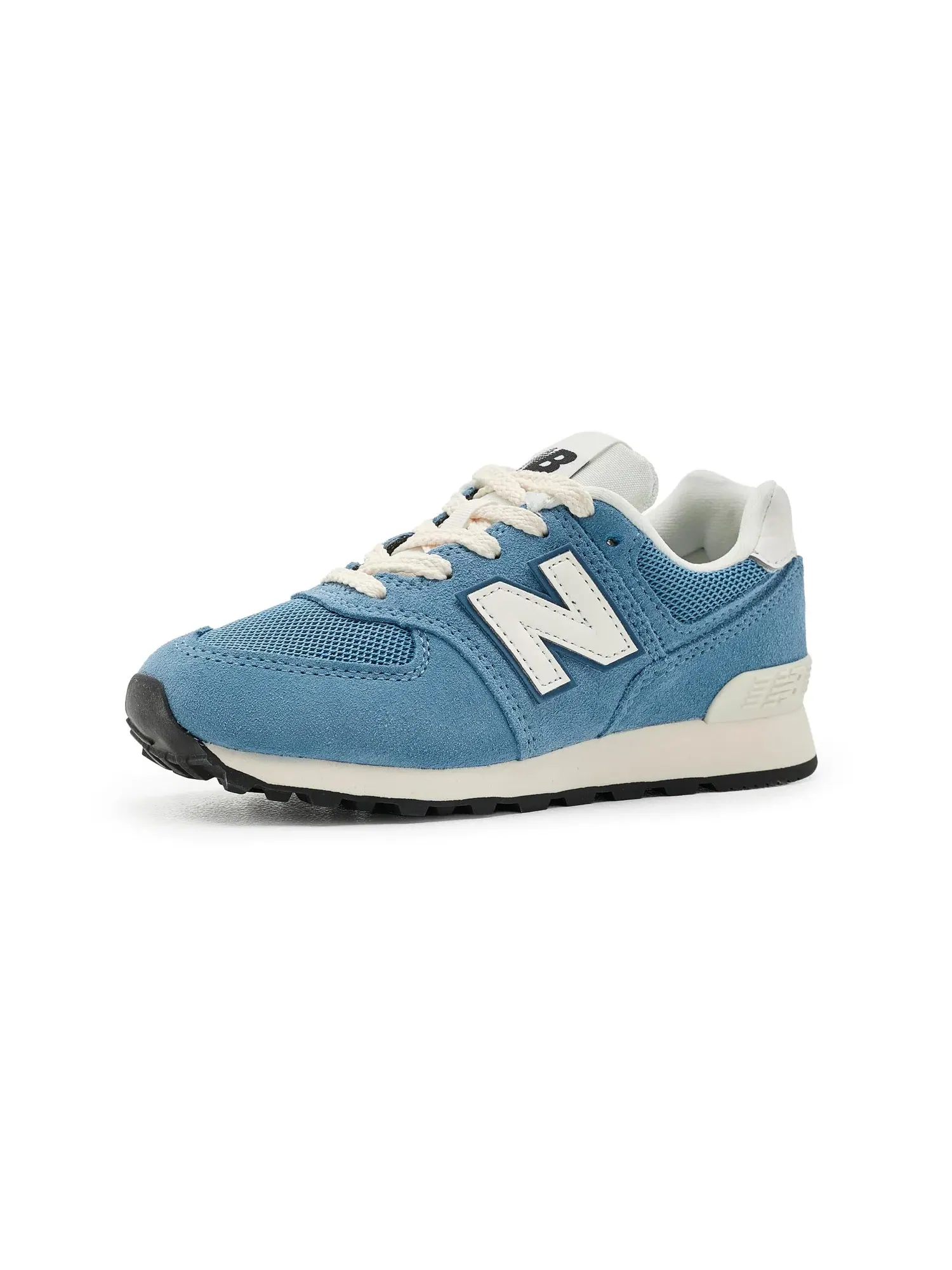 Кроссовки 574 Lace (для маленьких детей) New Balance Kids — изображение 1 из 4, синий
