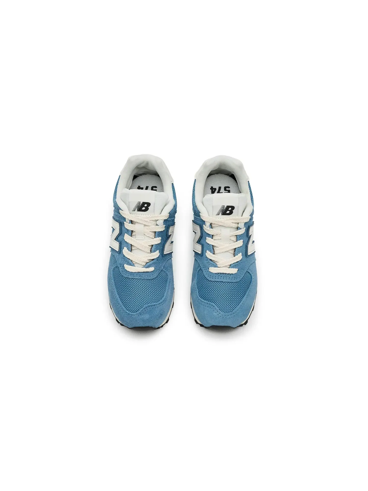 Кроссовки 574 Lace (для маленьких детей) New Balance Kids — изображение 2 из 4, синий