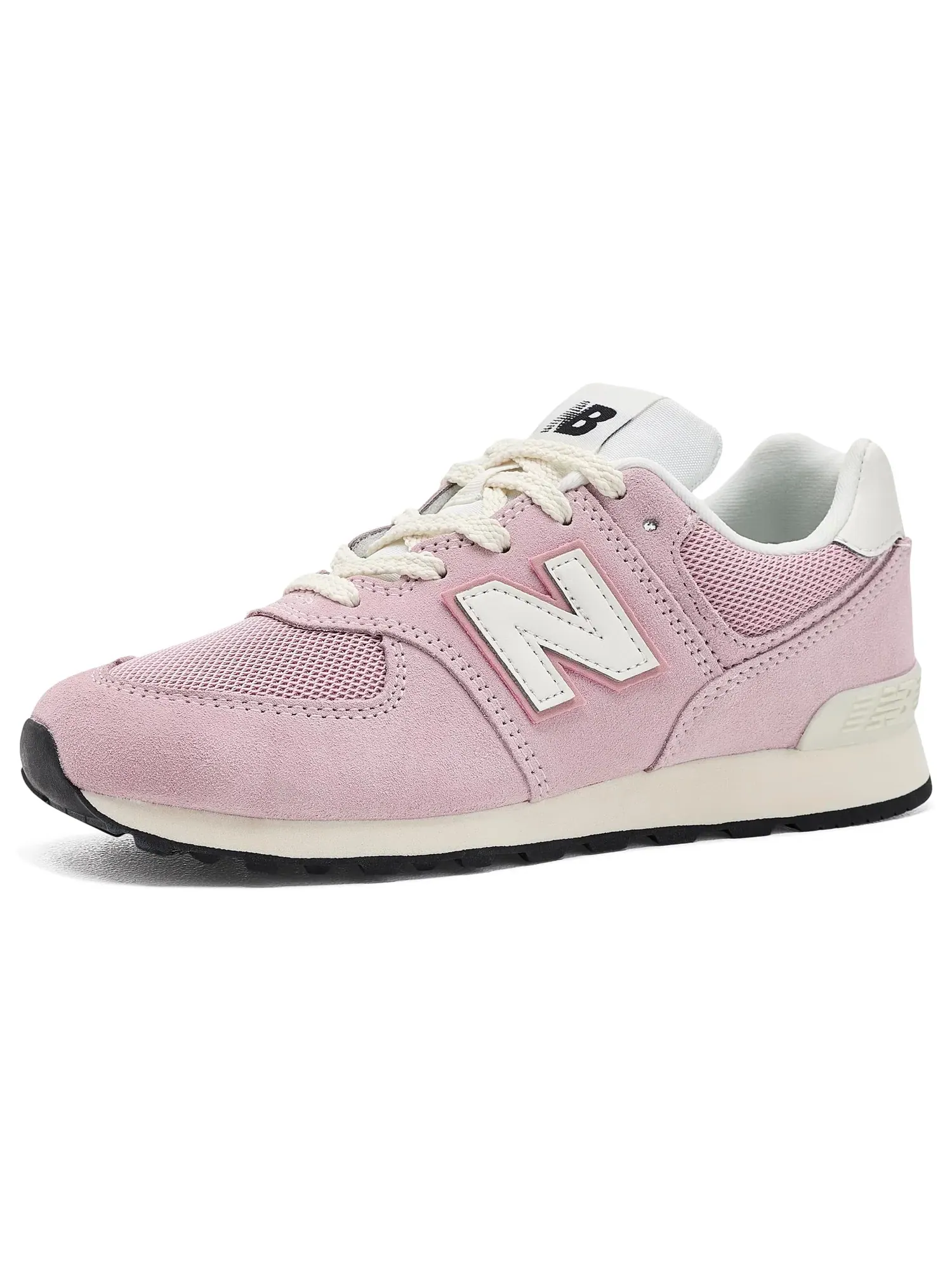 Кроссовки 574 Lace (для маленьких детей) New Balance Kids — изображение 1 из 4, розовый