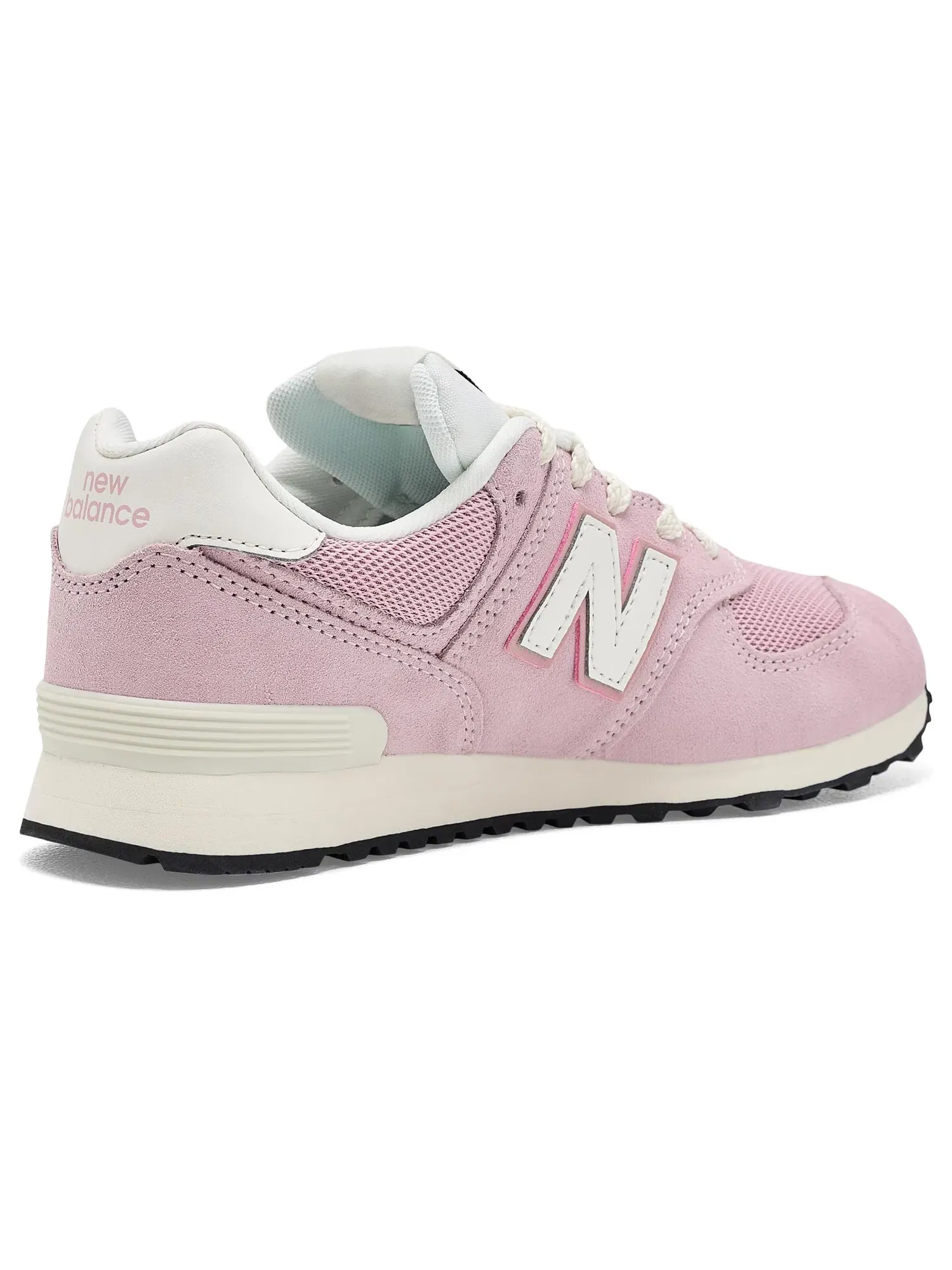 Кроссовки 574 Lace (для маленьких детей) New Balance Kids — изображение 3 из 4, розовый