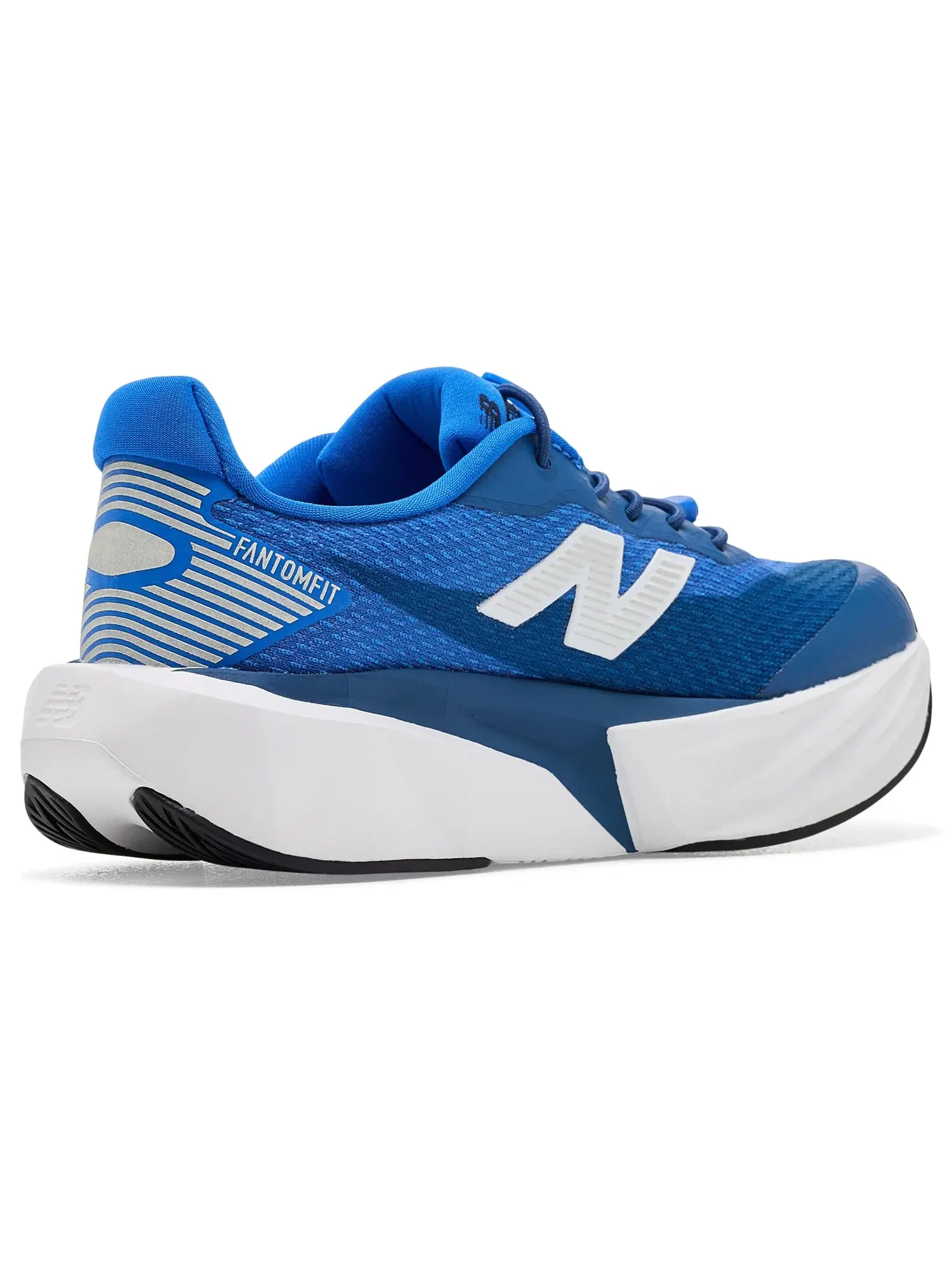 Кроссовки FuelCell Rebel Bungee Lace w/Toggle (для маленьких детей) New Balance Kids — изображение 3 из 4, синий/синий