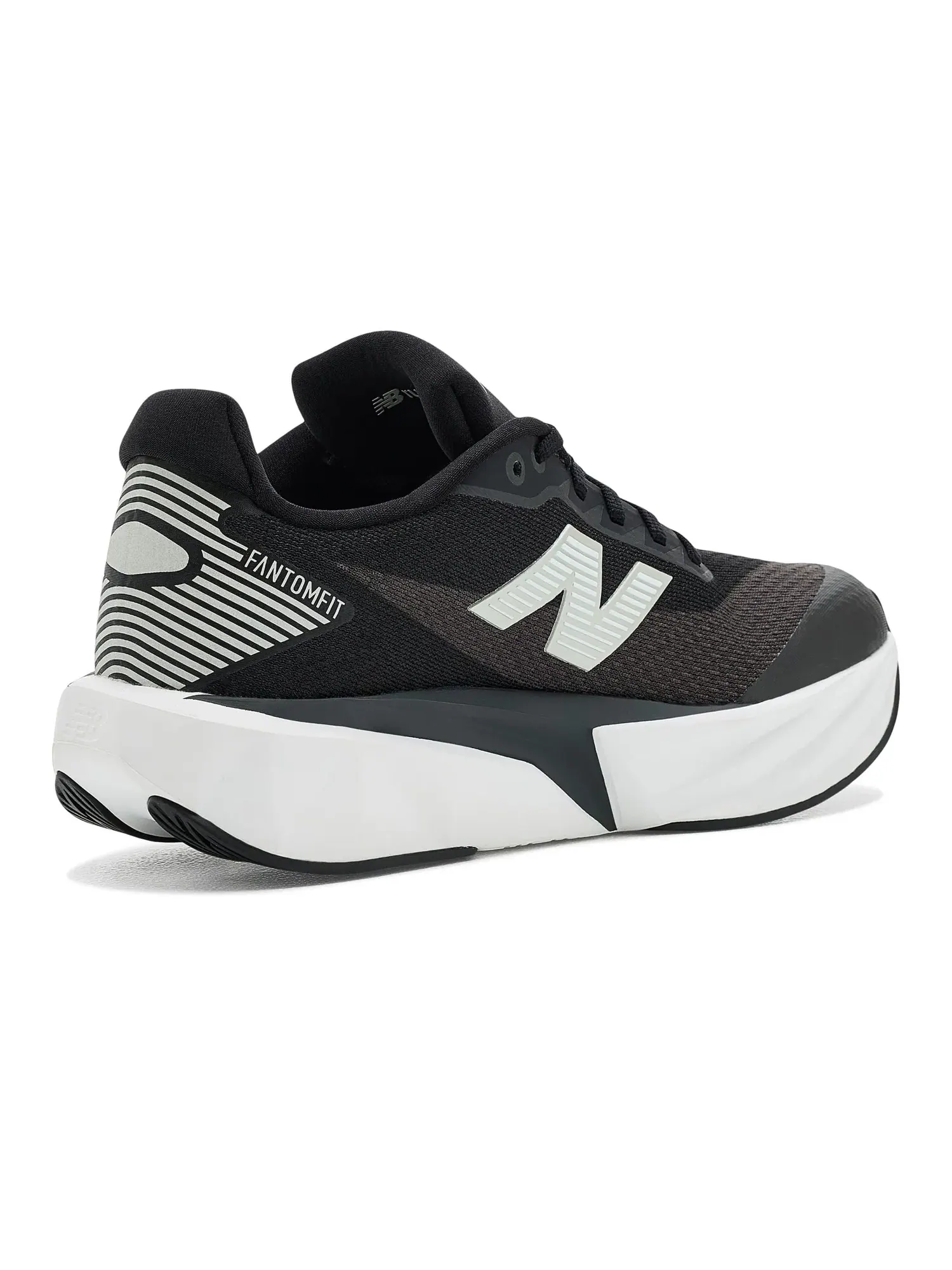 Кроссовки FuelCell Rebel Lace (для детей постарше) New Balance Kids — изображение 3 из 4, черный/белый