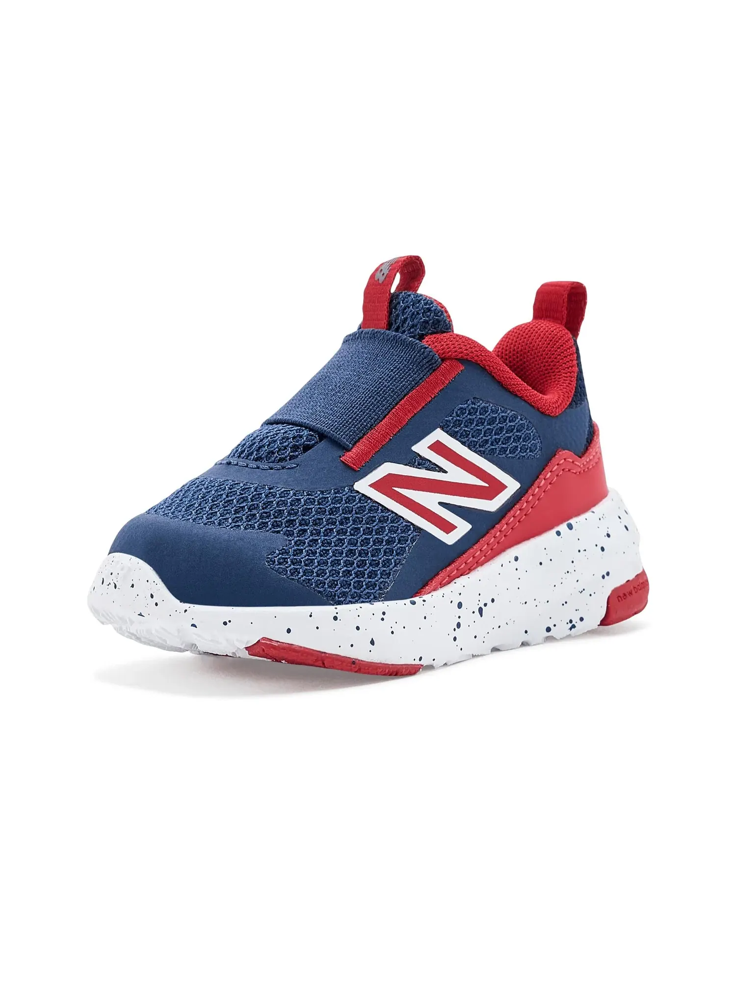 Кроссовки 468 Slip-On (для младенцев и малышей) New Balance Kids — изображение 1 из 4, темно-синий/красный