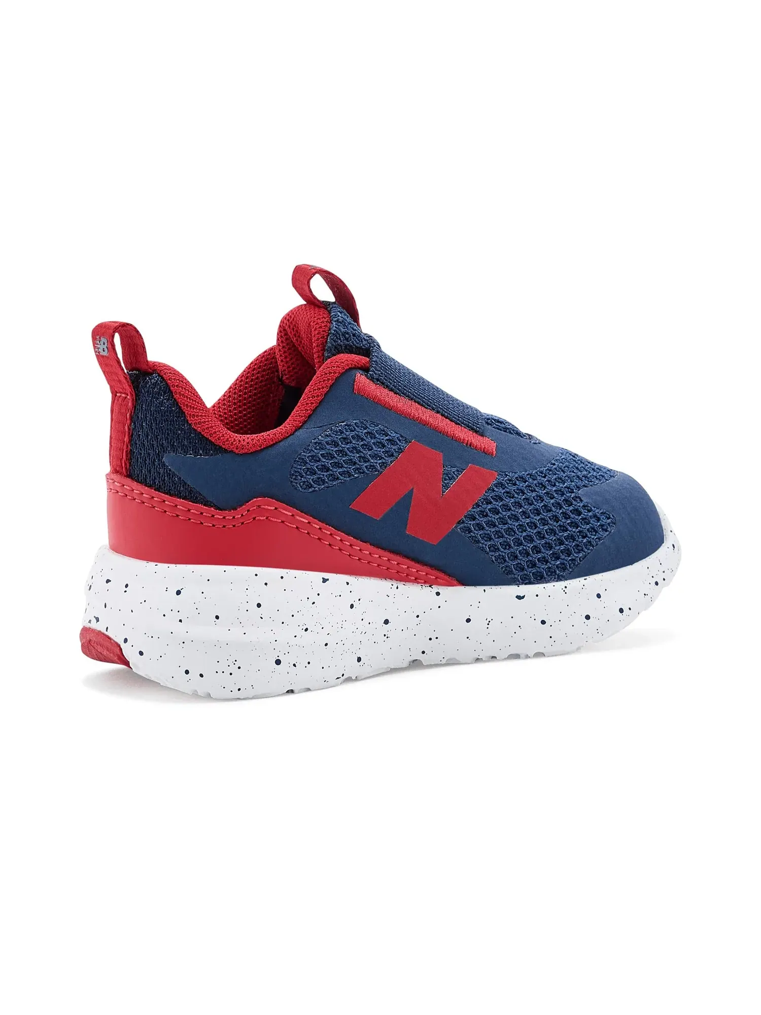 Кроссовки 468 Slip-On (для младенцев и малышей) New Balance Kids — изображение 3 из 4, темно-синий/красный
