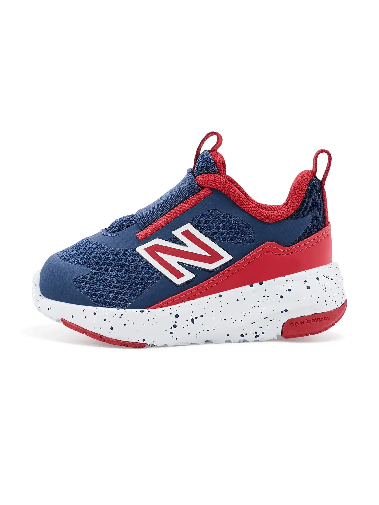 Кроссовки 468 Slip-On (для младенцев и малышей) New Balance Kids — изображение 4 из 4, темно-синий/красный