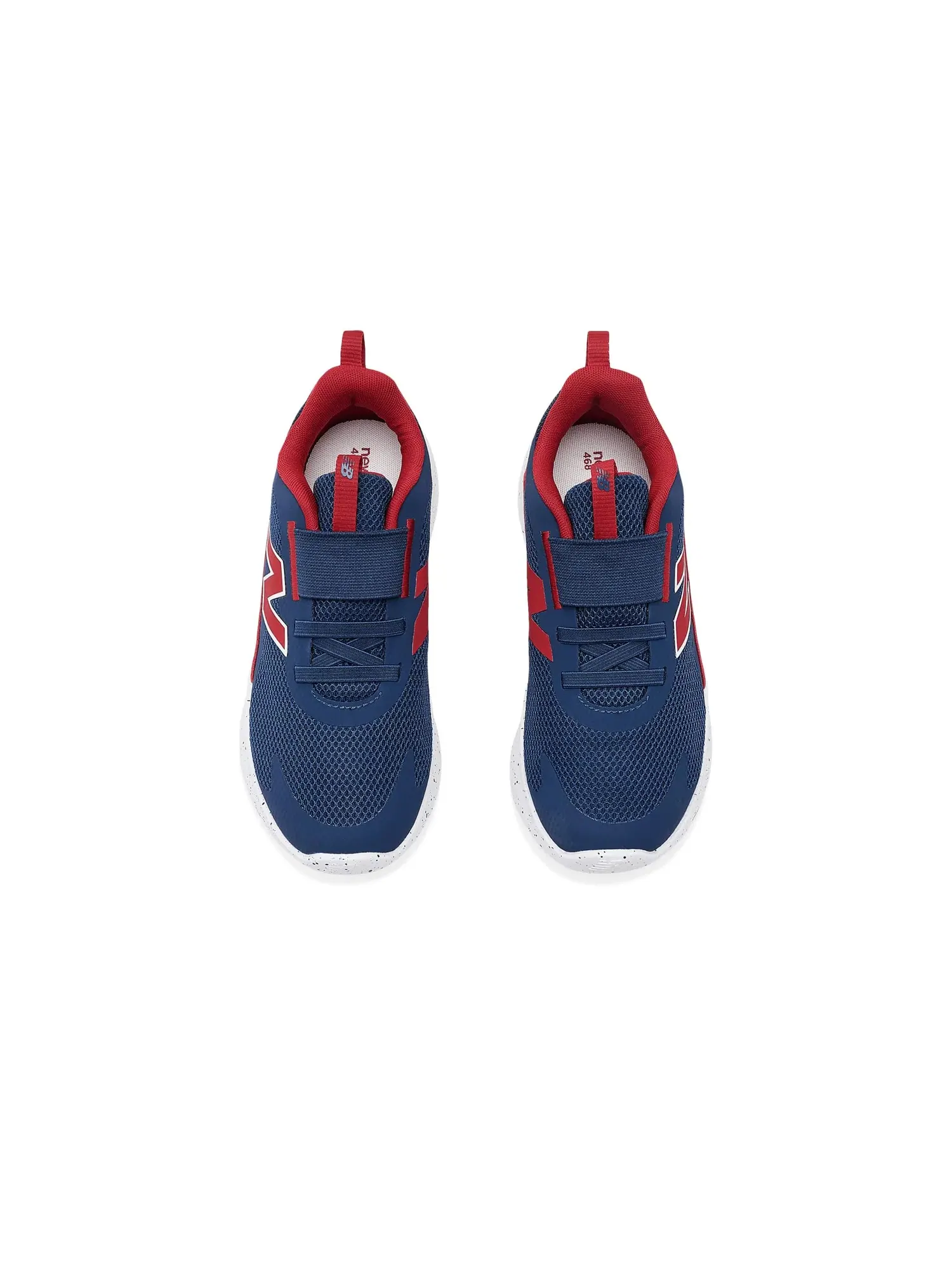 Кроссовки 468 Slip-On (для маленьких детей) New Balance Kids — изображение 2 из 4, темно-синий/красный
