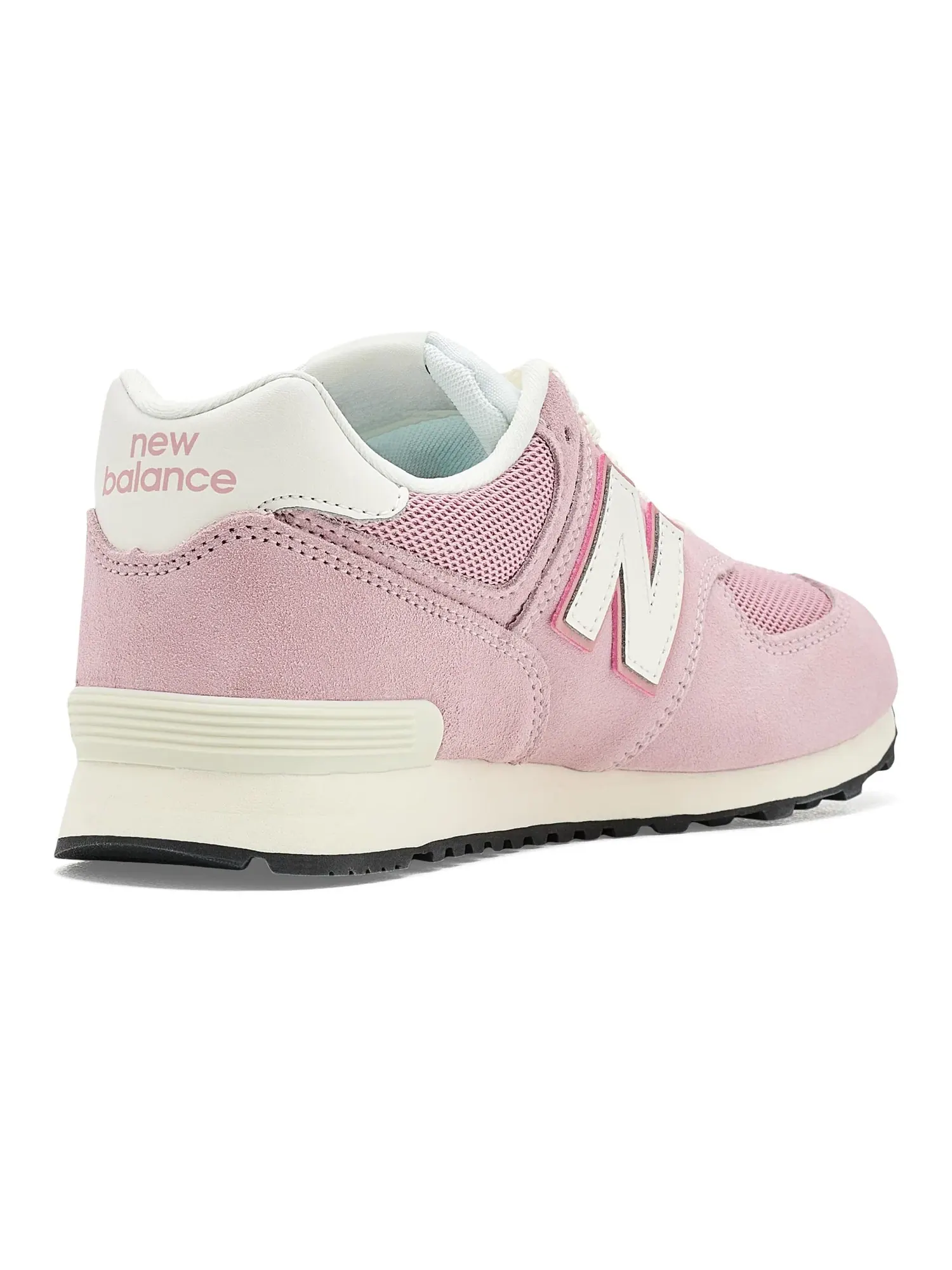 Кроссовки 574 Lace (для больших детей) New Balance Kids — изображение 3 из 4, розовый