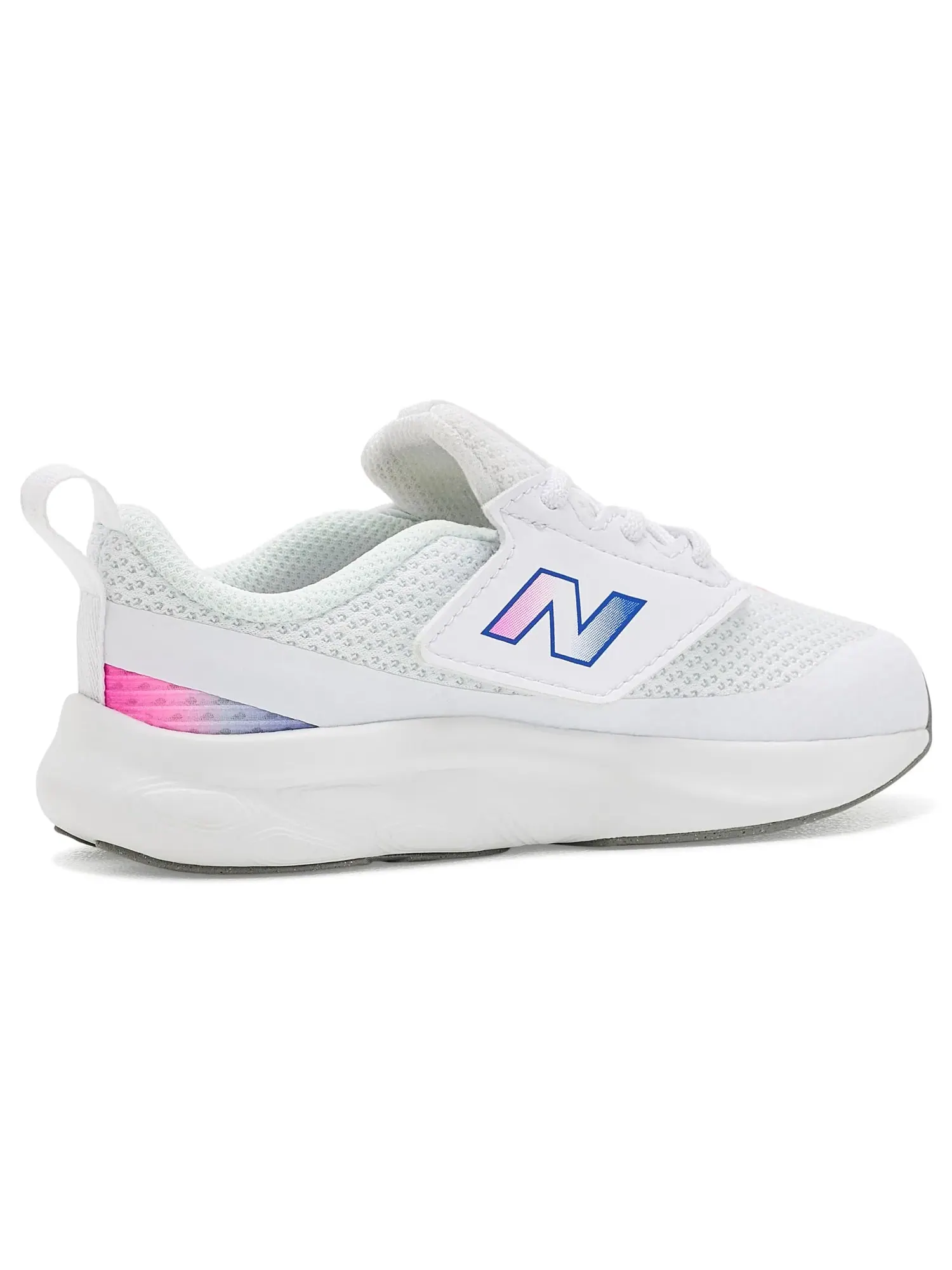 Кроссовки Fresh Foam 625 NEW-B Hook & Loop (для младенцев и малышей) New Balance Kids — изображение 3 из 4, белый/розовый