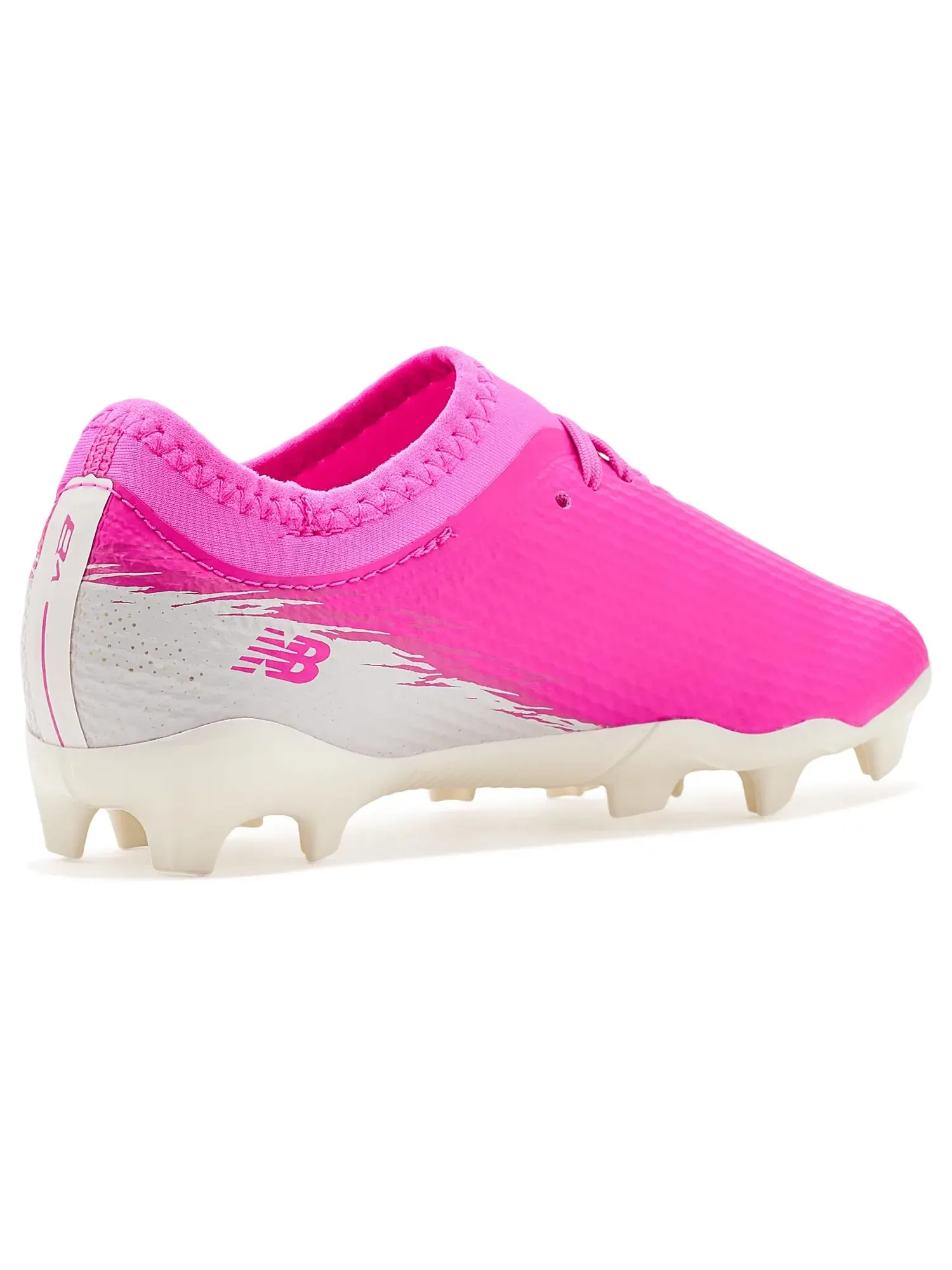 Бутсы Furon Team Junior FG V8 (для младенцев, малышей и маленьких детей) New Balance Kids — изображение 3 из 4, розовый