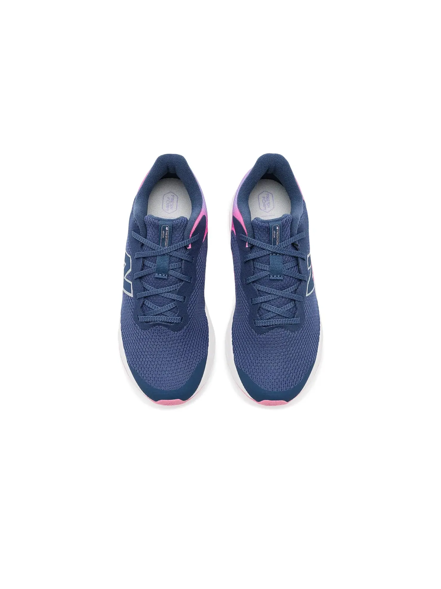 Кроссовки ARISHI Lace (для больших детей) New Balance Kids — изображение 2 из 4, винтажный индиго/розовый