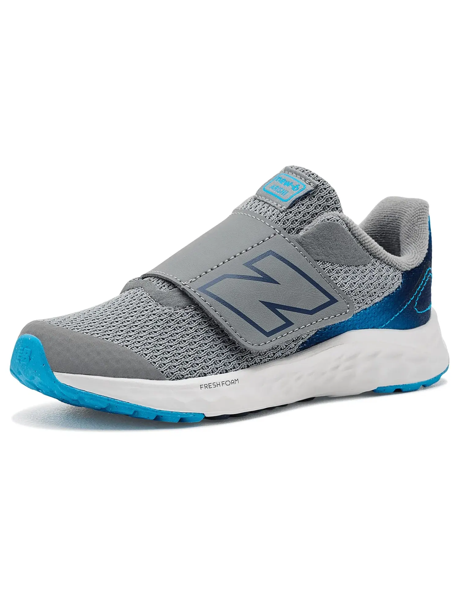 Кроссовки Arishi Hook-and-Loop (для младенцев и малышей) New Balance Kids — изображение 1 из 4, серый