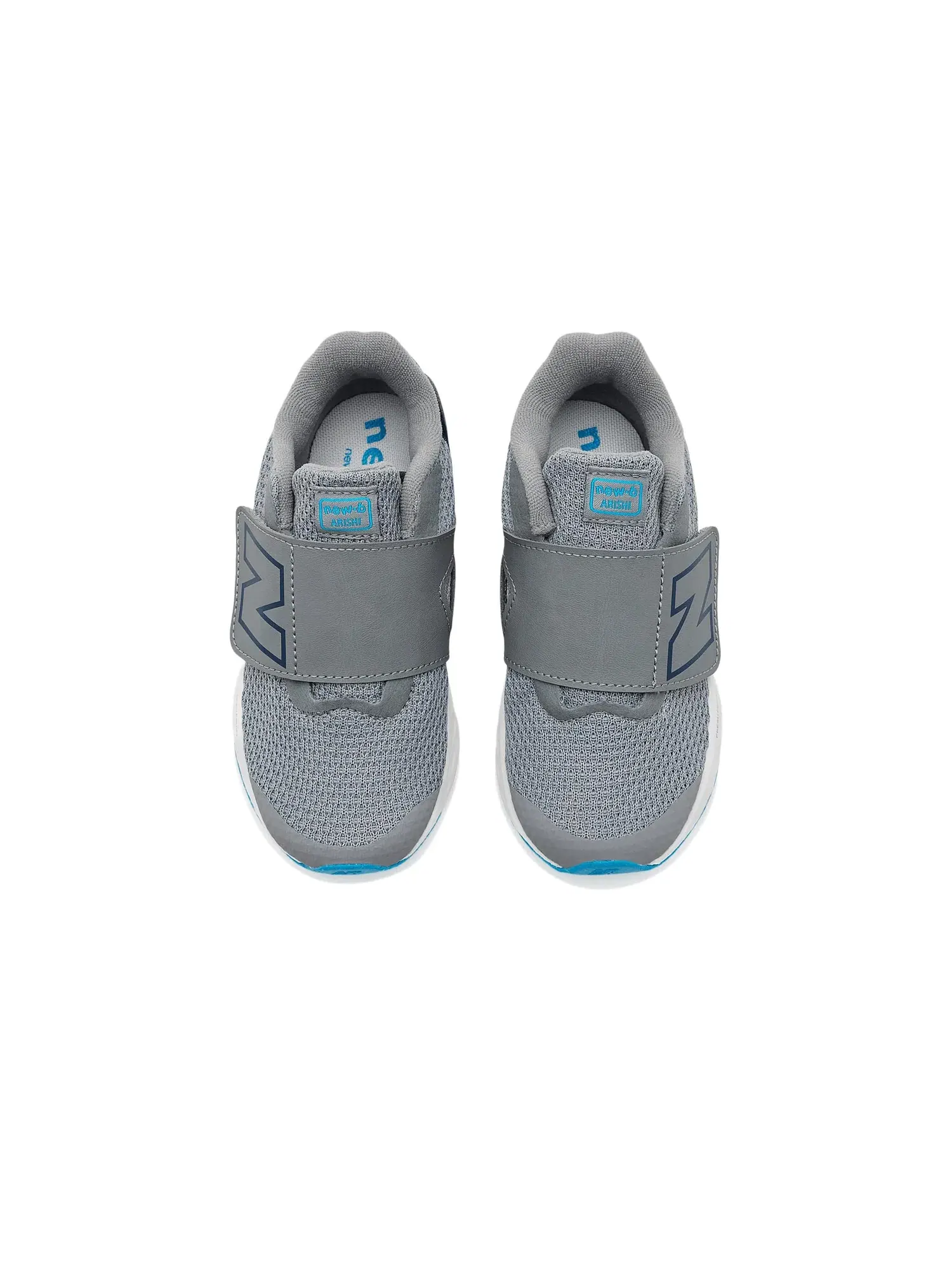 Кроссовки Arishi Hook-and-Loop (для младенцев и малышей) New Balance Kids — изображение 2 из 4, серый