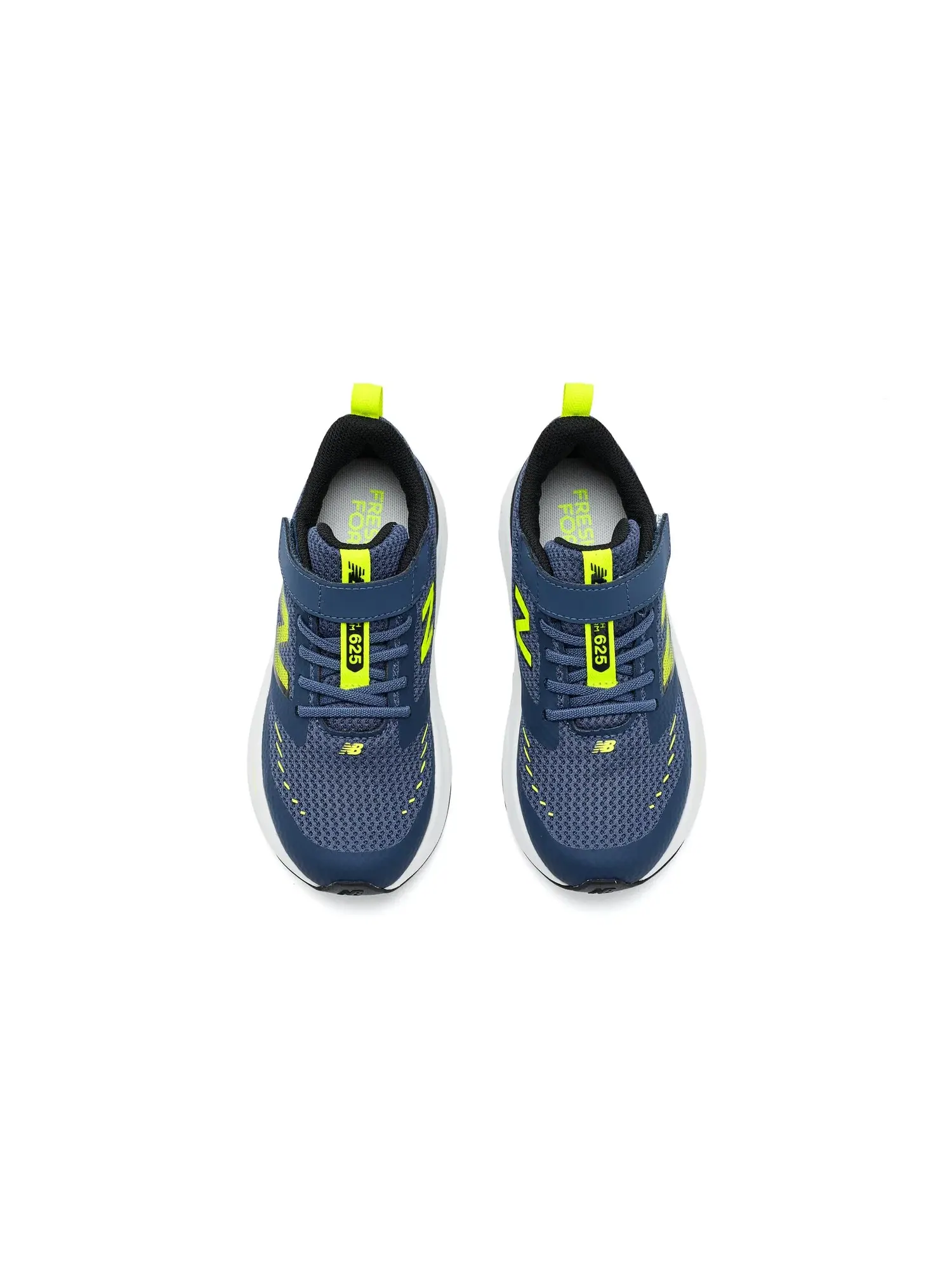 Кроссовки 625 Hook-and-Loop (для маленьких детей) New Balance Kids — изображение 2 из 4, винтажный индиго/зеленый