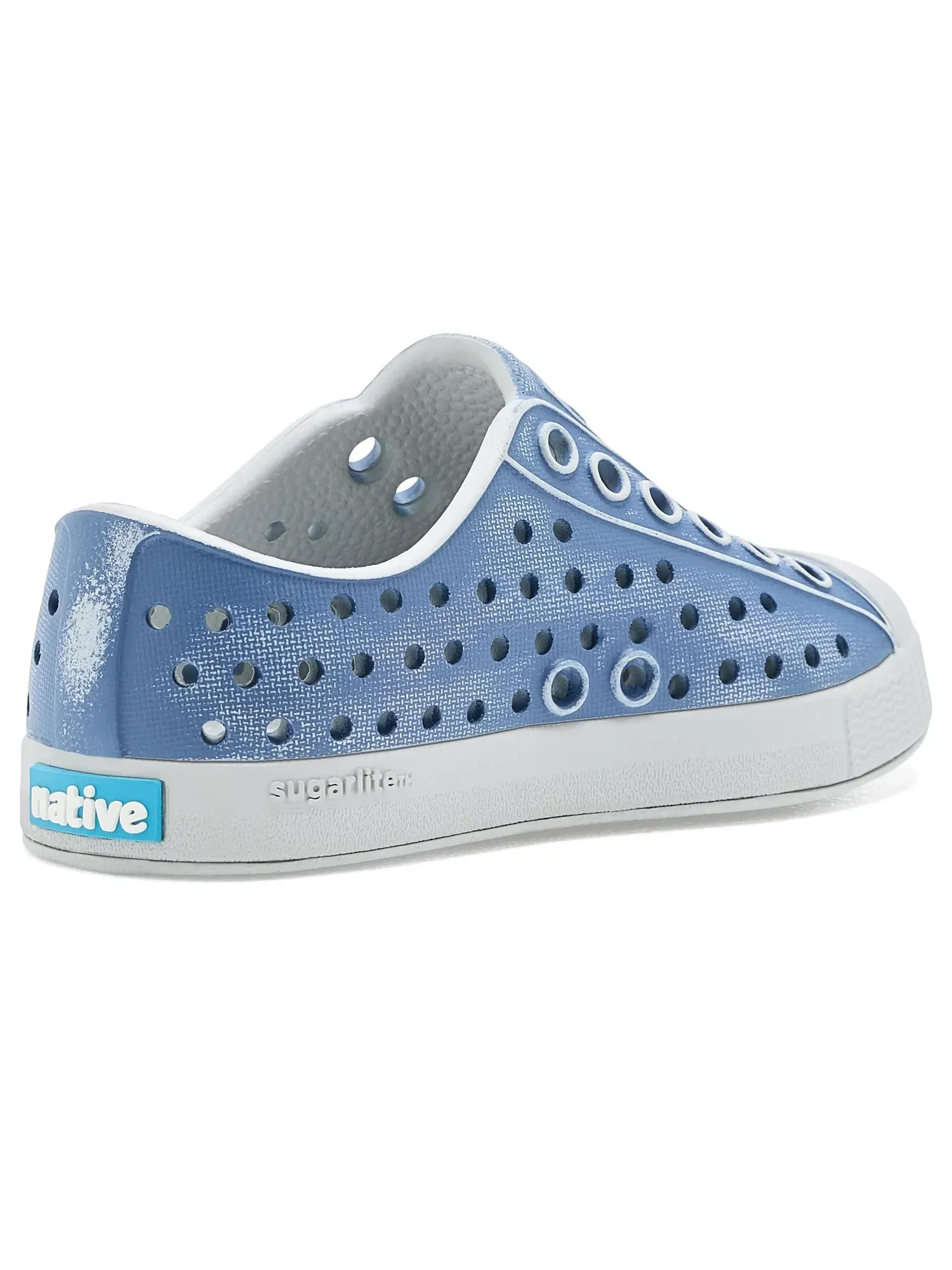 Кроссовки Jefferson Stonewash (для малышей и маленьких детей) Native Shoes Kids — изображение 3 из 4, синий/синий
