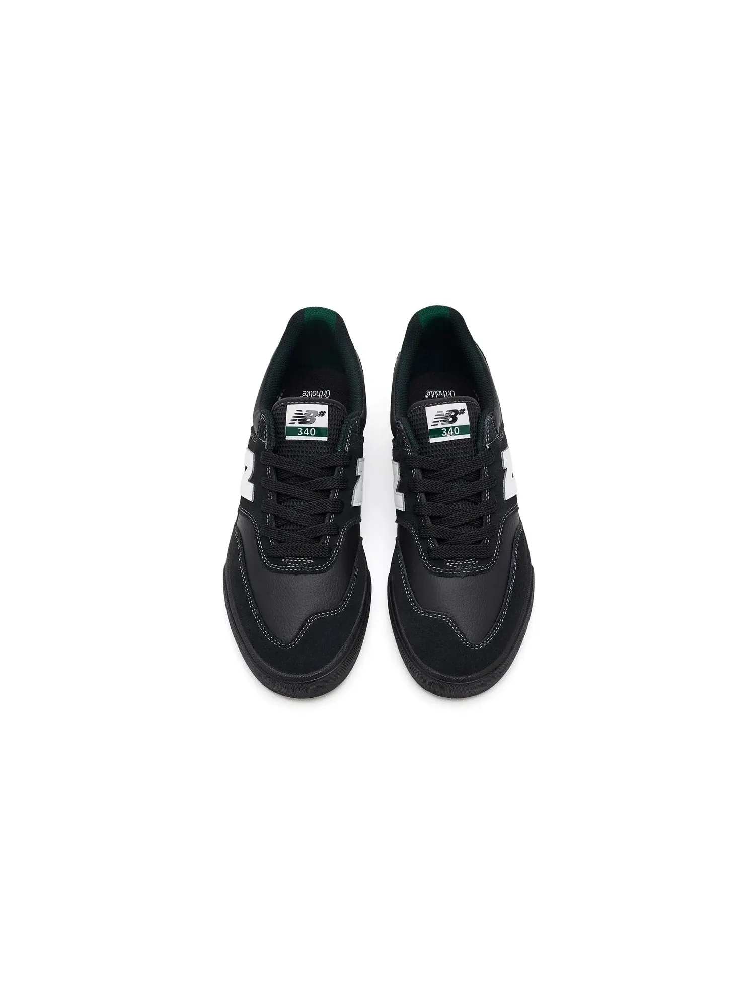 Кроссовки 340 New Balance Numeric — изображение 2 из 4, черный/черный