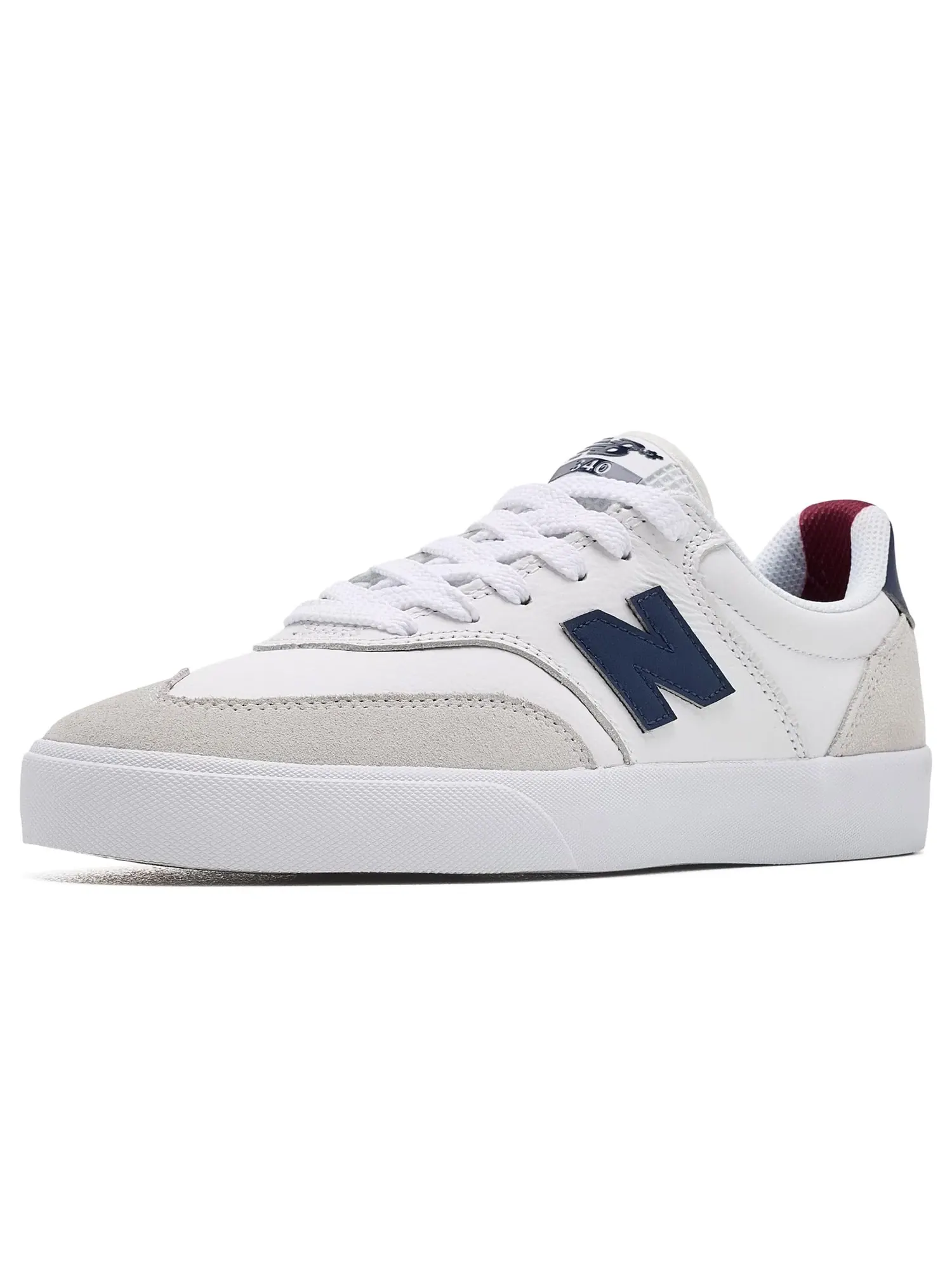 Кроссовки 340 New Balance Numeric — изображение 1 из 4, белый/темно-синий