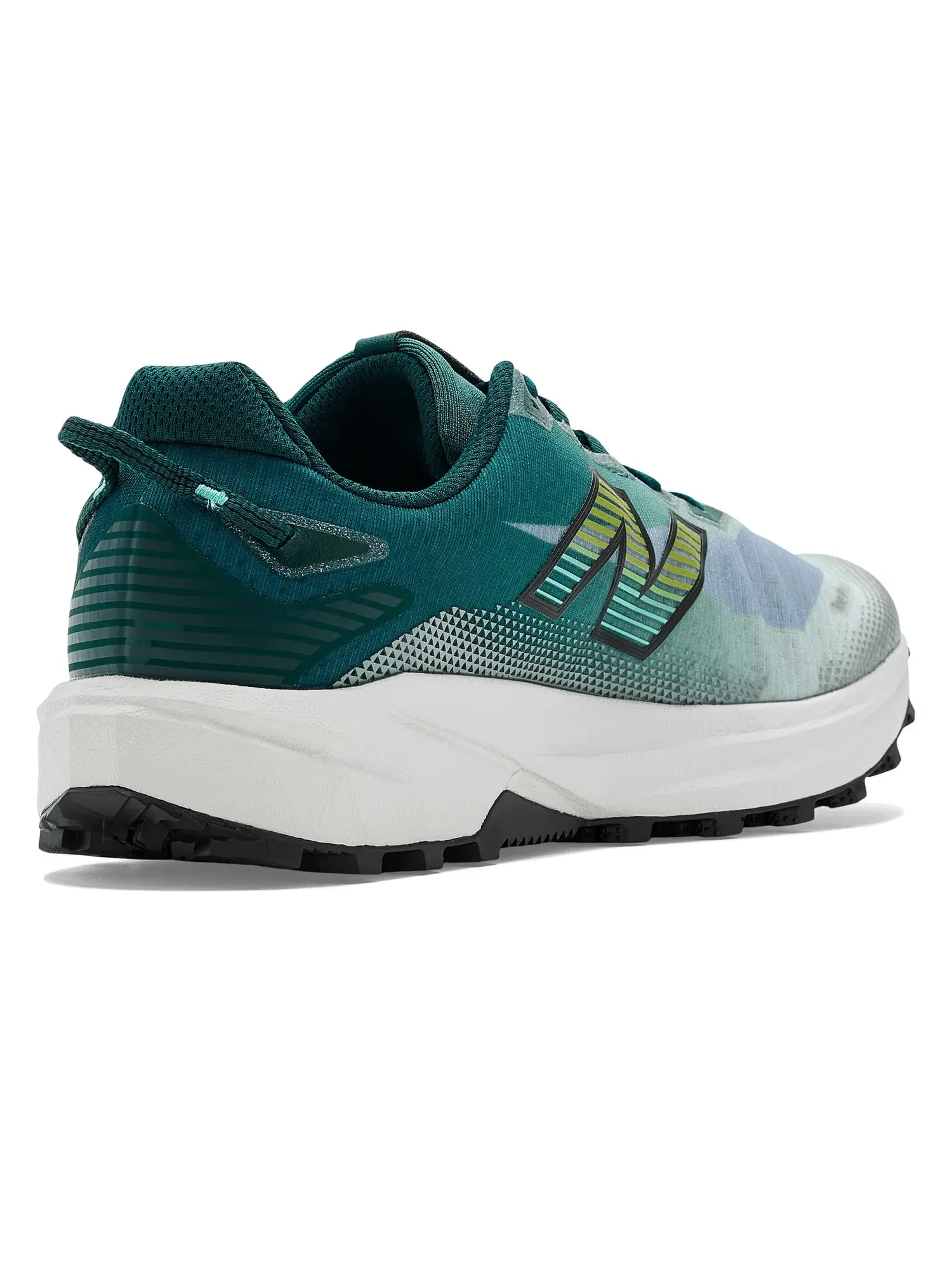 Кроссовки Fuelcell Rebel Trail New Balance — изображение 3 из 4, зеленый/серый