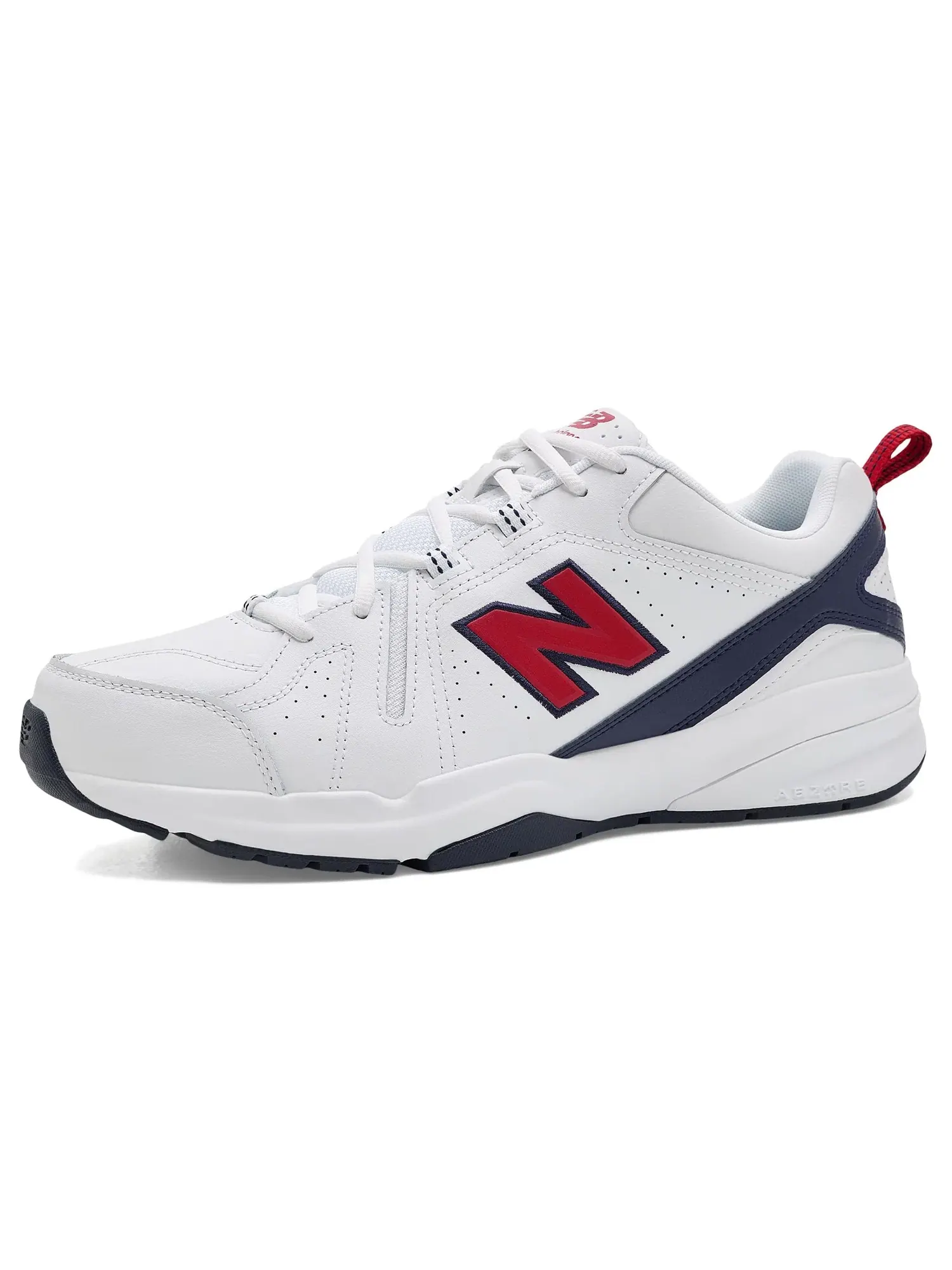 Кроссовки 608v5 New Balance — изображение 1 из 4, белый/красный