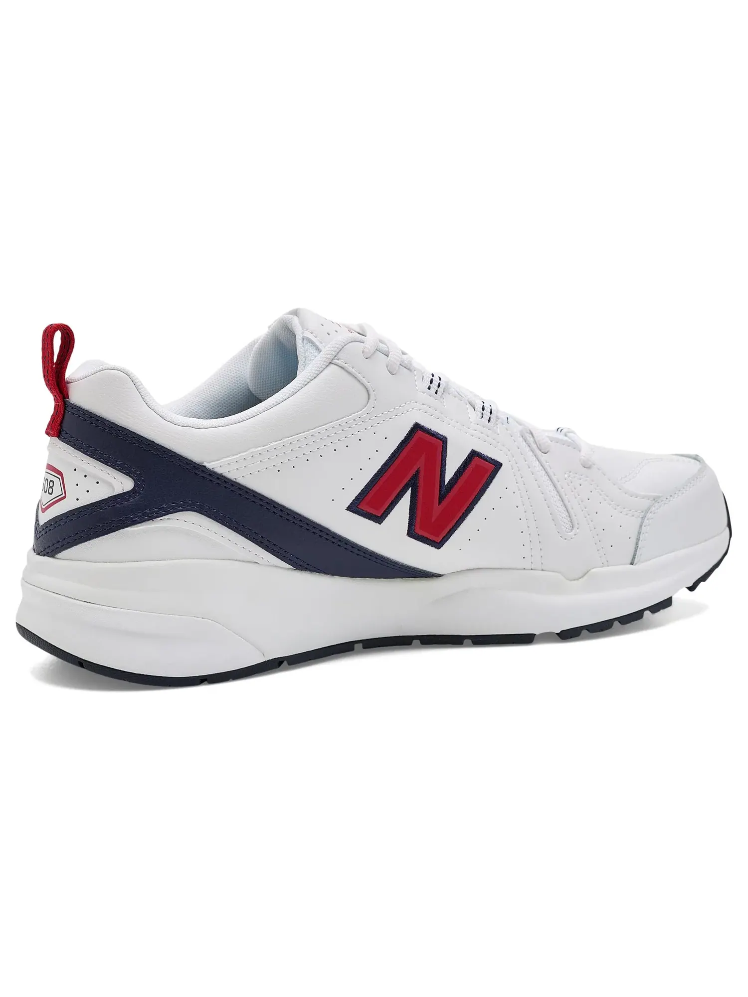 Кроссовки 608v5 New Balance — изображение 3 из 4, белый/красный