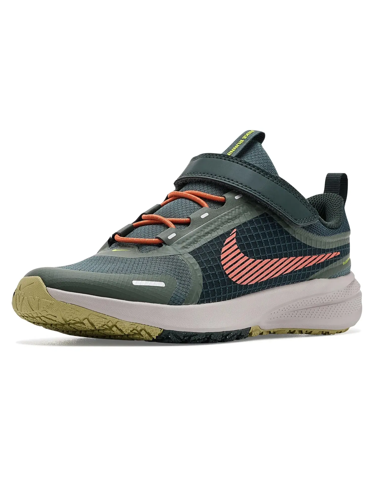 Кроссовки Star Runner Utility (для маленьких детей) Nike Kids — изображение 1 из 4, черный/оранжевый/зеленый