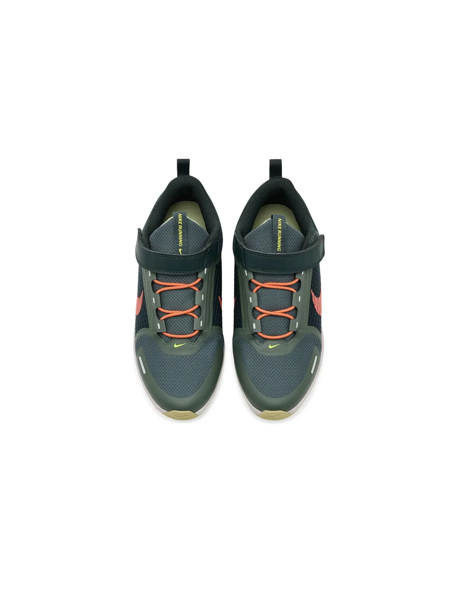 Кроссовки Star Runner Utility (для маленьких детей) Nike Kids — изображение 2 из 4, черный/оранжевый/зеленый