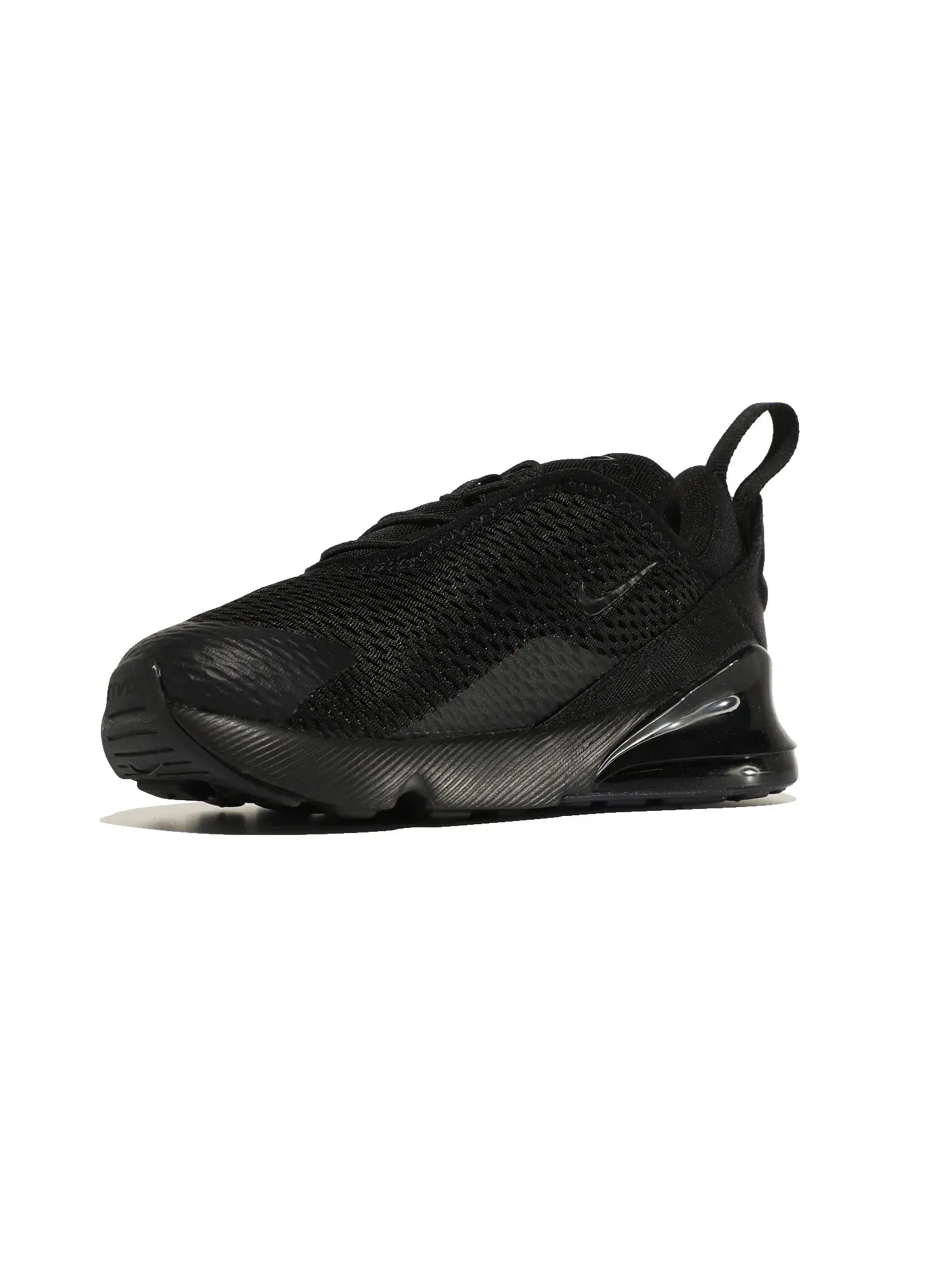 Кроссовки Air Max 270 (для младенцев и малышей) Nike Kids — изображение 1 из 4, черный/черный