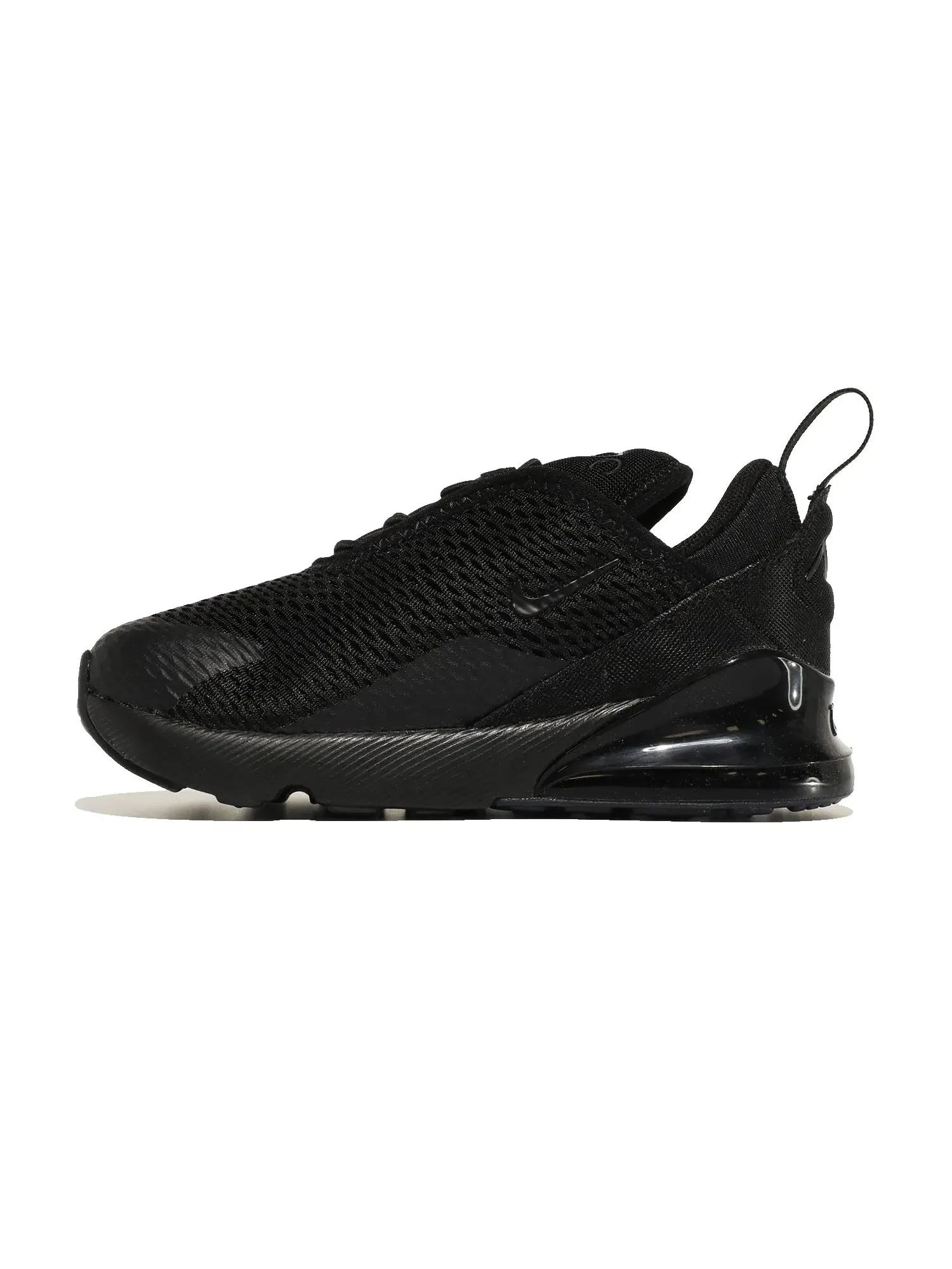 Кроссовки Air Max 270 (для младенцев и малышей) Nike Kids — изображение 2 из 4, черный/черный