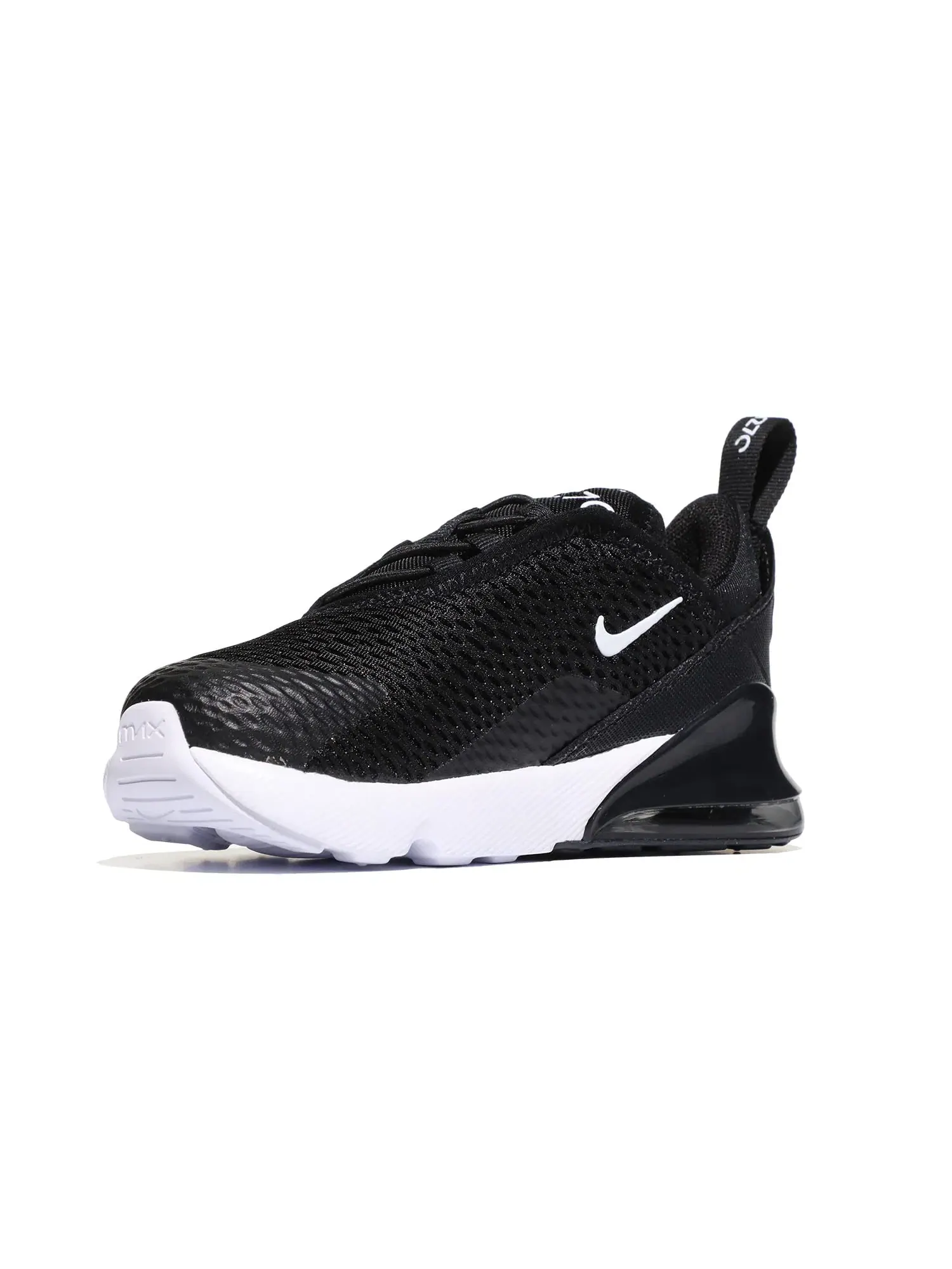Кроссовки Air Max 270 (для младенцев и малышей) Nike Kids — изображение 1 из 4, черный/белый