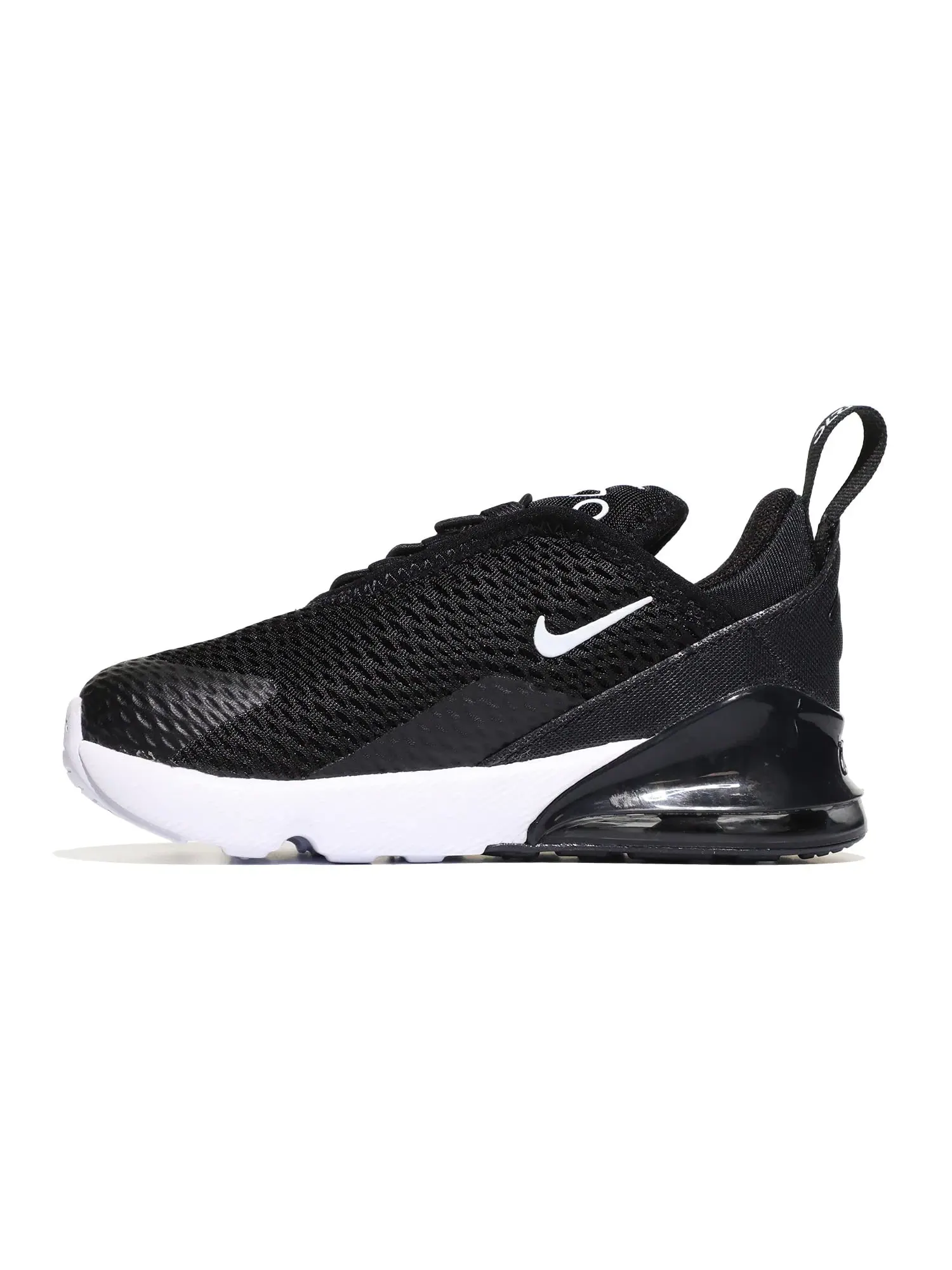 Кроссовки Air Max 270 (для младенцев и малышей) Nike Kids — изображение 2 из 4, черный/белый