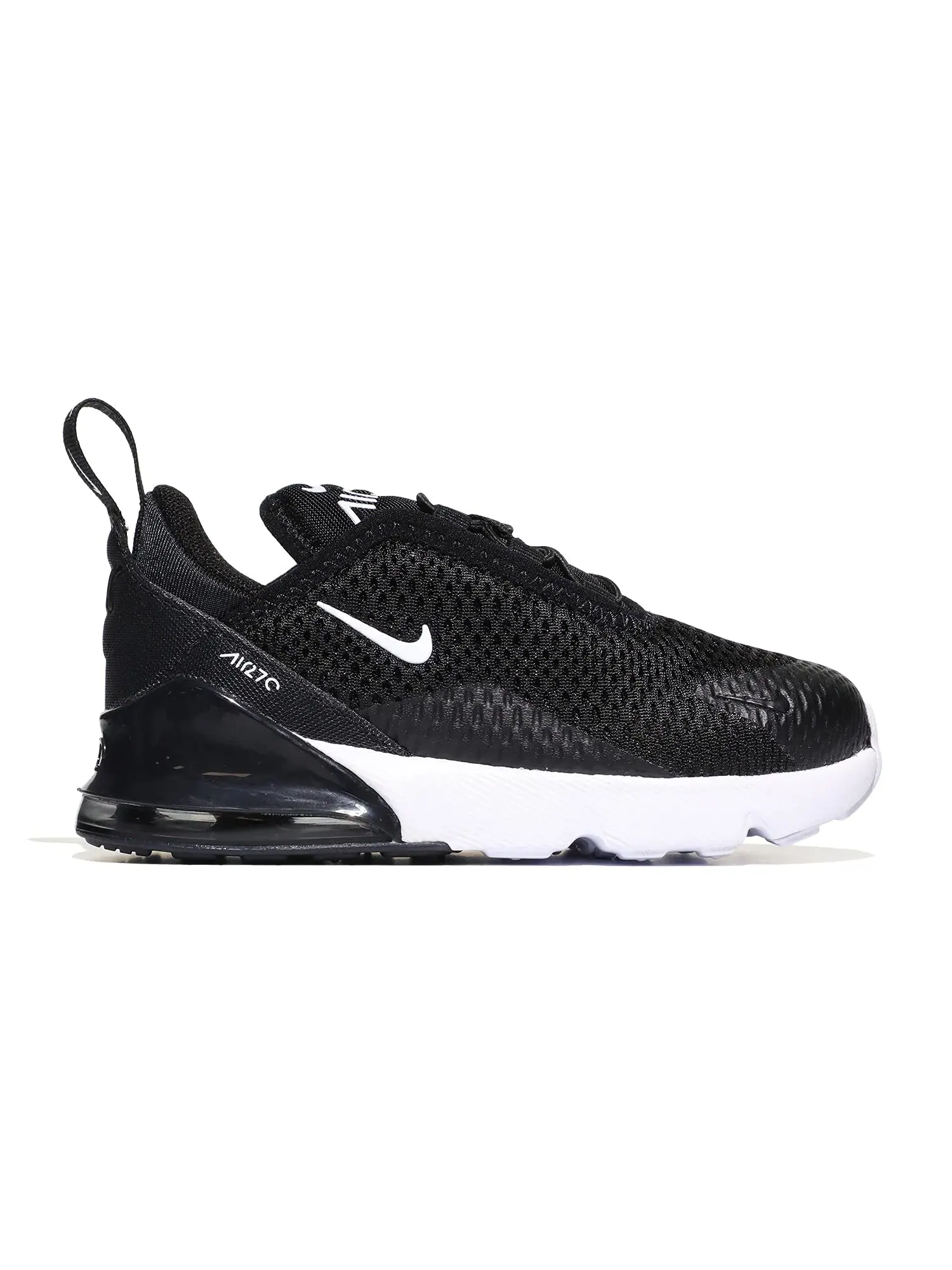 Кроссовки Air Max 270 (для младенцев и малышей) Nike Kids — изображение 4 из 4, черный/белый