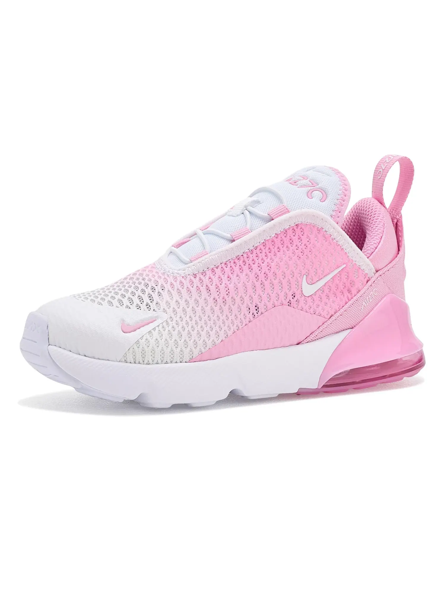 Кроссовки Air Max 270 (для младенцев и малышей) Nike Kids — изображение 1 из 4, розовый/белый