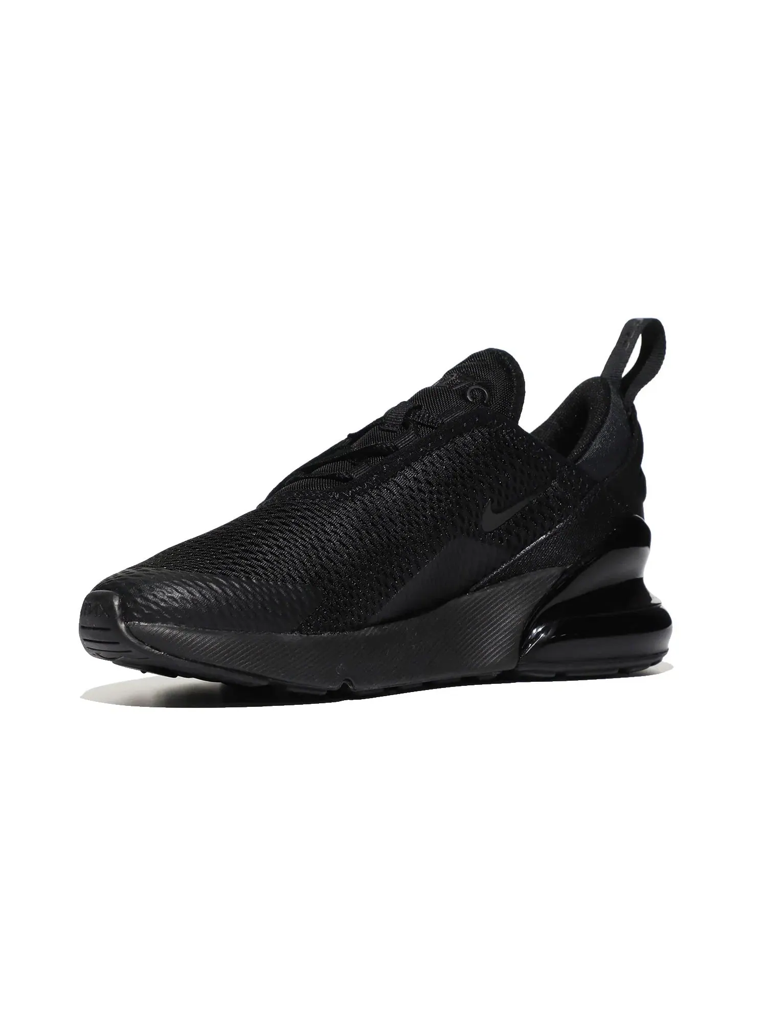 Кроссовки Air Max 270 (для маленьких детей) Nike Kids — изображение 1 из 4, черный/черный/черный