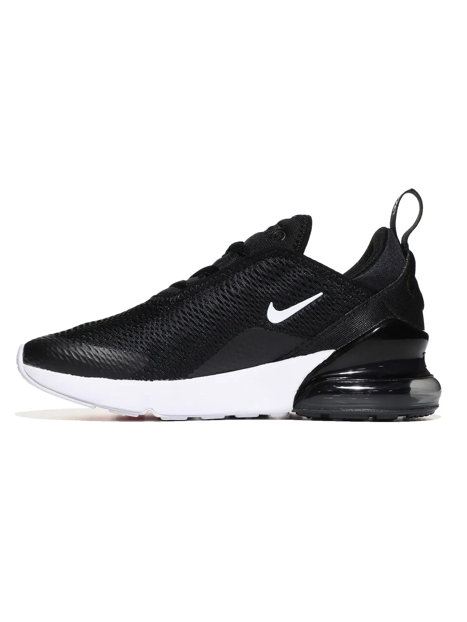 Кроссовки Air Max 270 (для маленьких детей) Nike Kids — изображение 2 из 4, черный/белый